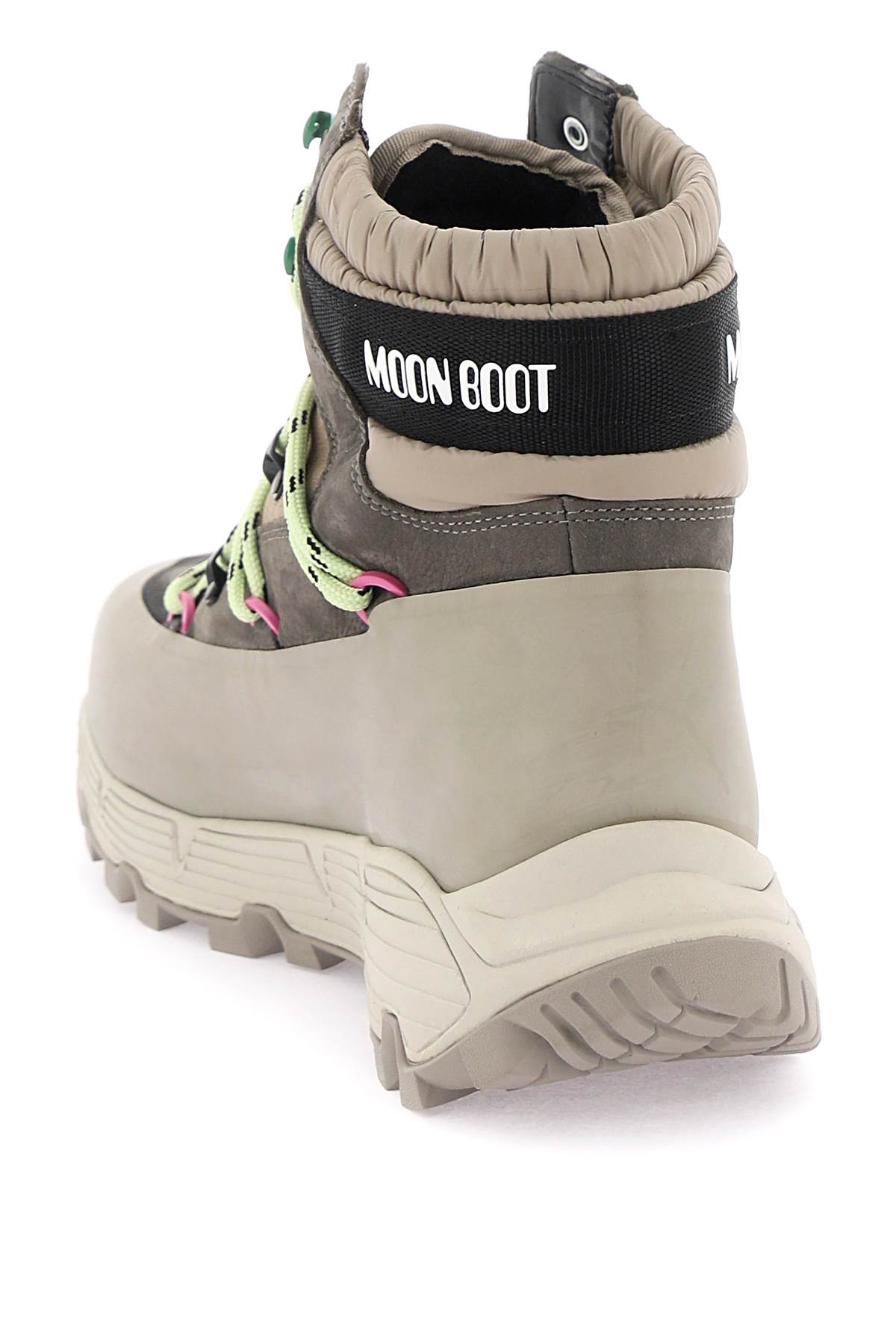 Shop Moon Boot Tech Hiker Hiking Boots In Beige