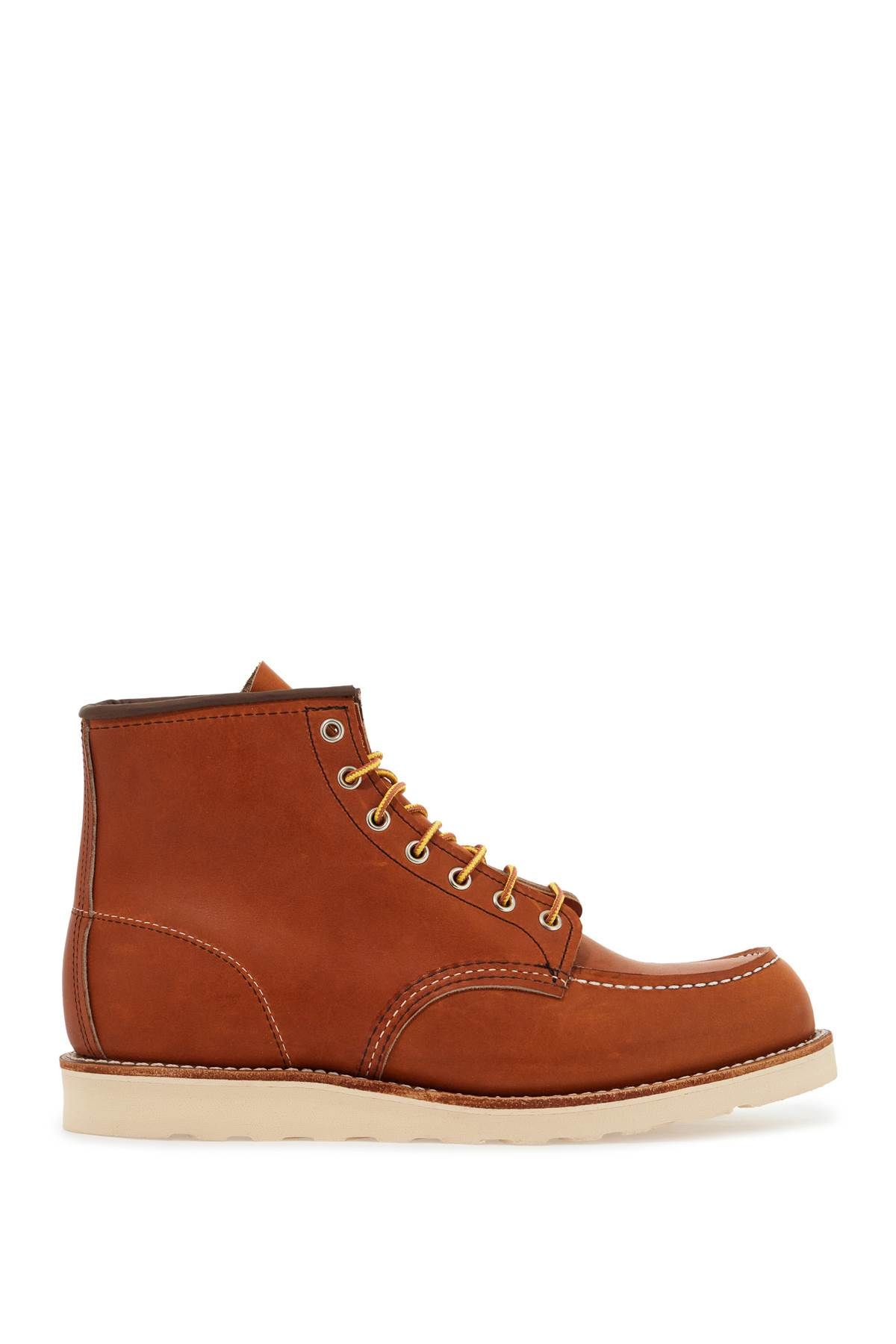 Shop Red Wing Shoes Classic Moc Ankle Boots In Brown