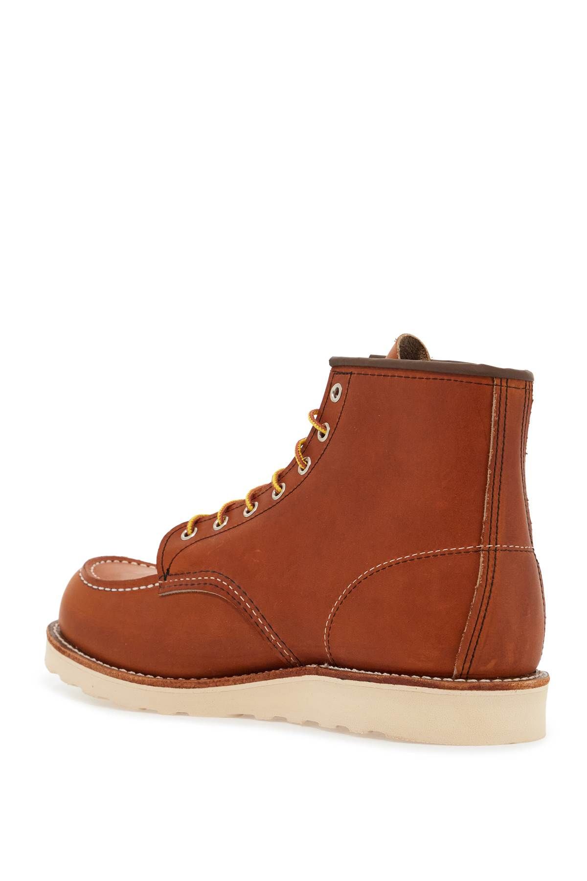 Shop Red Wing Shoes Classic Moc Ankle Boots In Brown