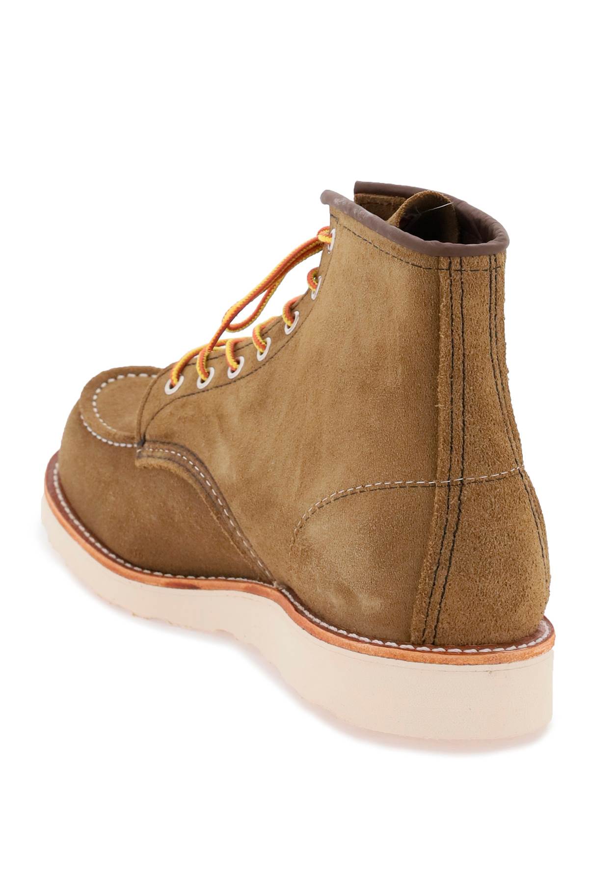 Shop Red Wing Shoes Classic Moc Ankle Boots In Khaki