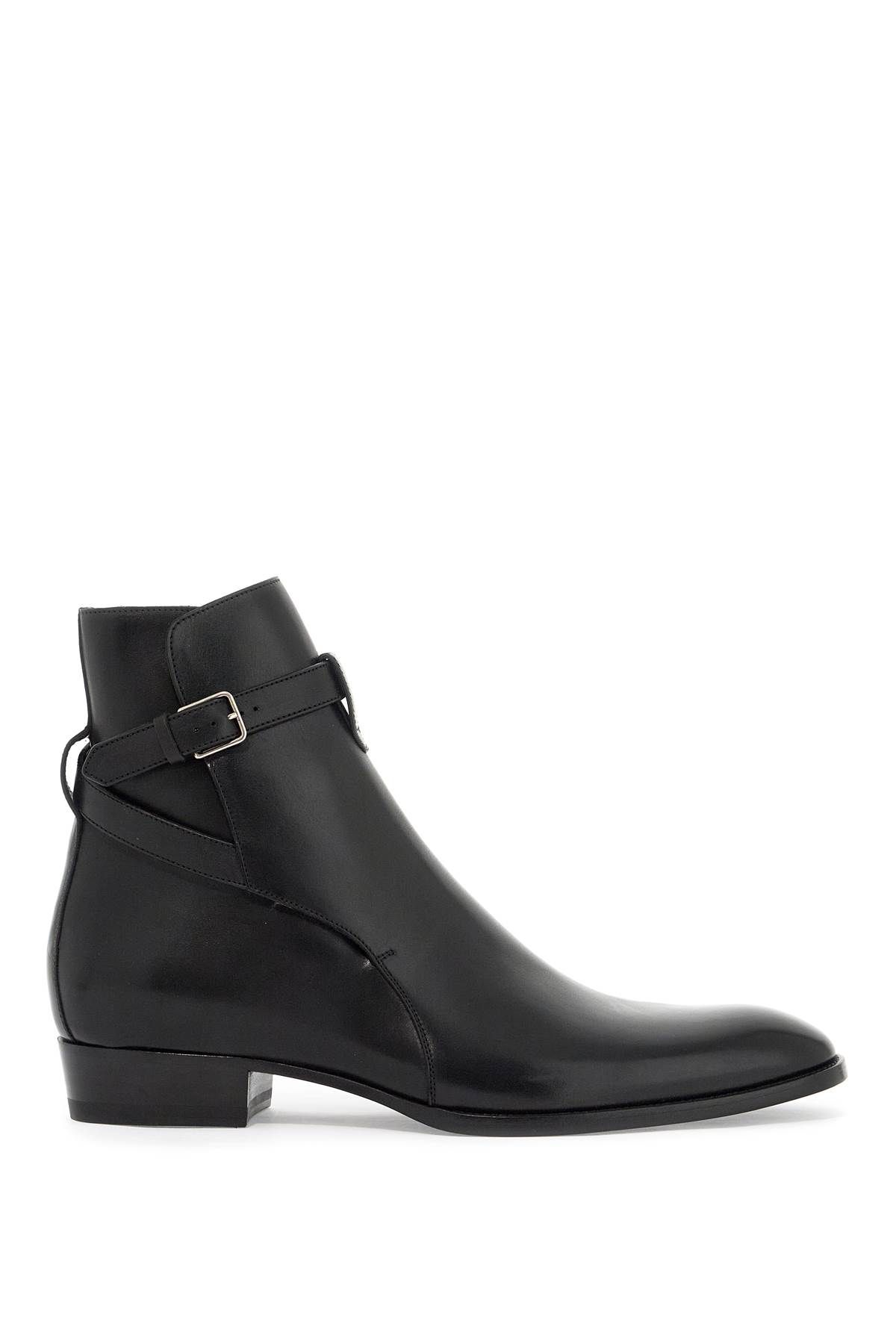 Shop Saint Laurent Wyatt 30 Jod In Black