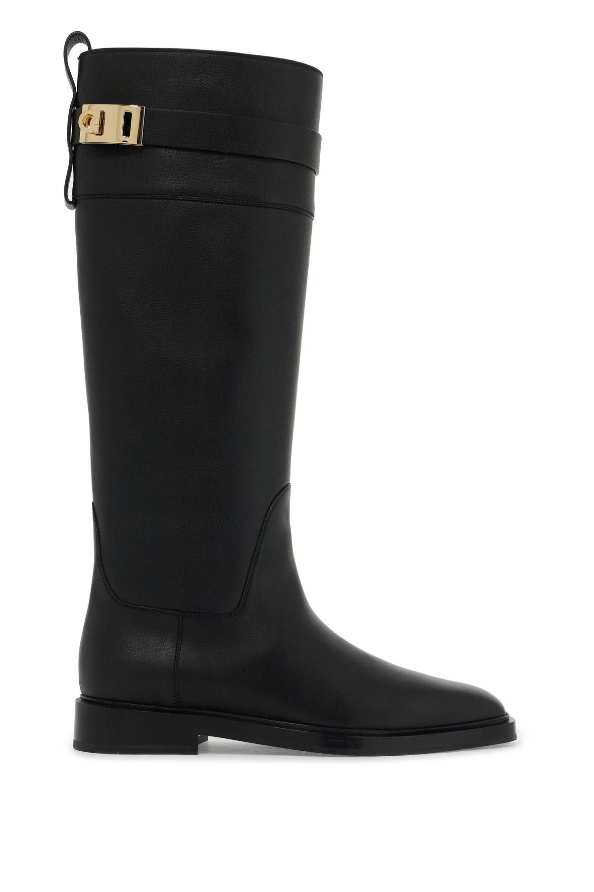 Shop Ferragamo Ely Ornate Boot With Decor In Black