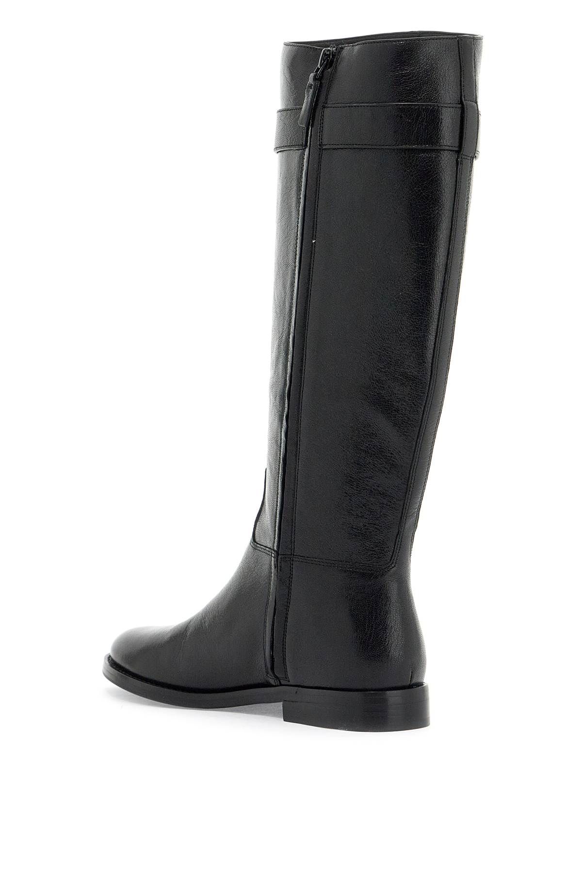 Shop Tory Burch T Lock Riding Boot For Equest In Black