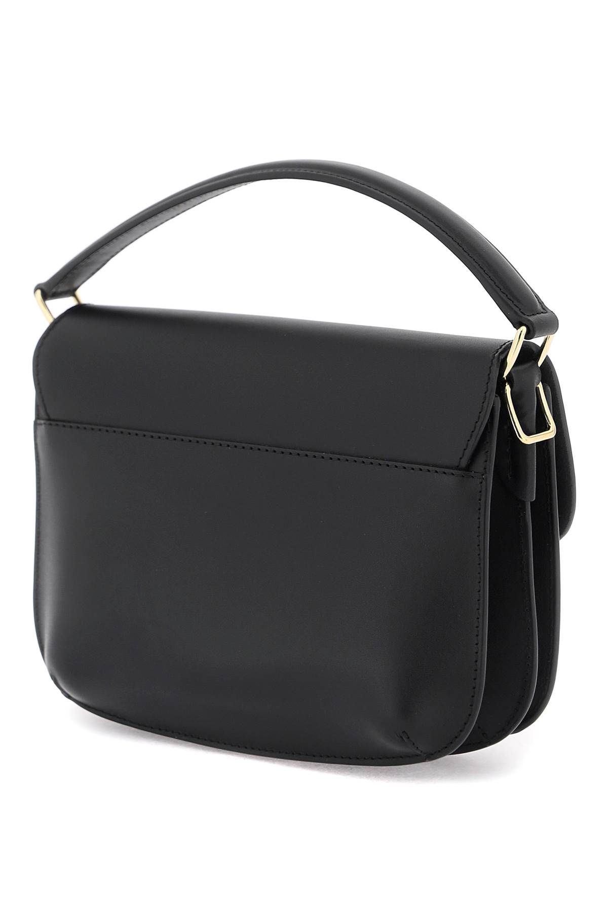 Shop Apc Sarah Mini Shoulder Bag In Black