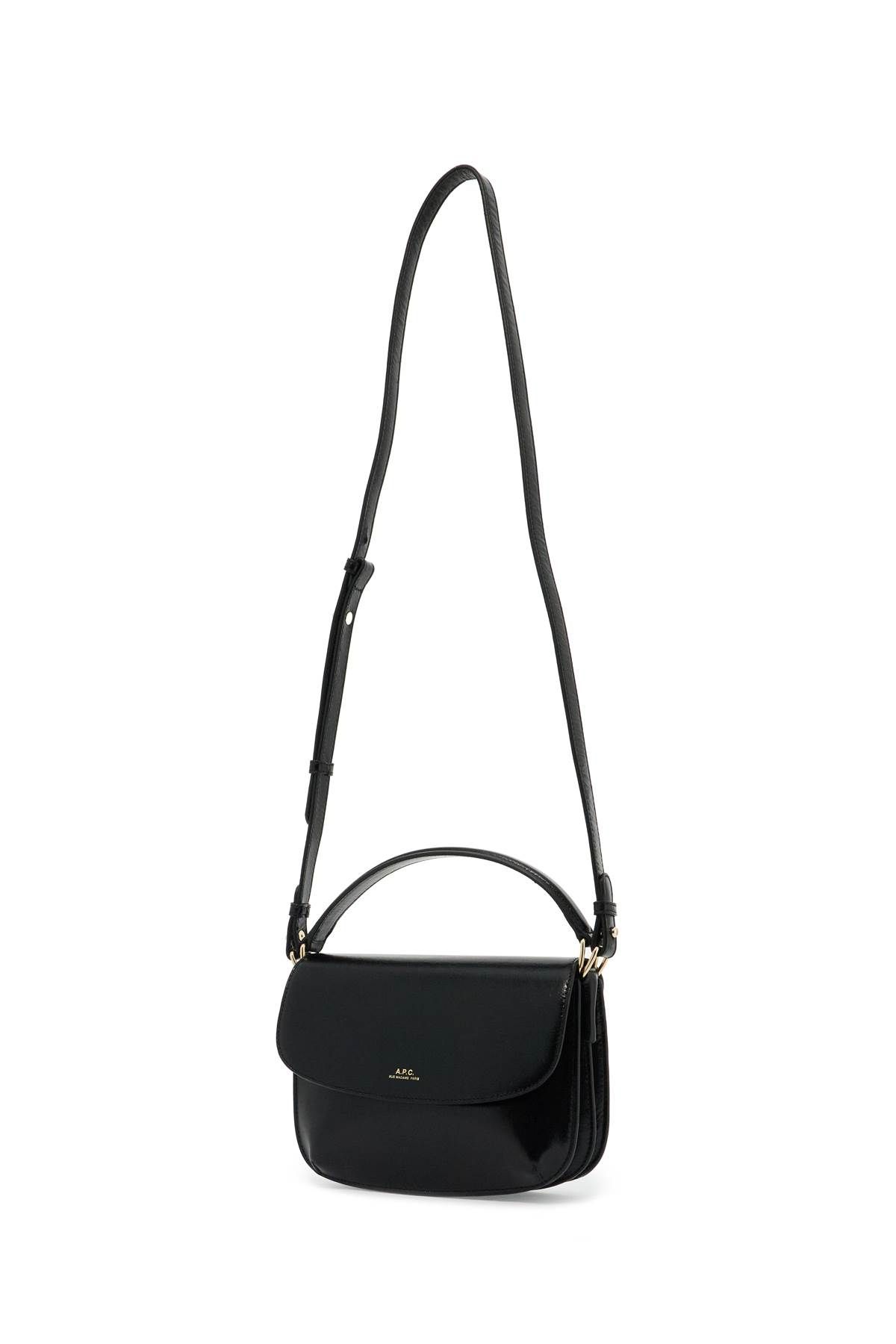 Shop Apc Mini Sarah Shoulder Bag In Black