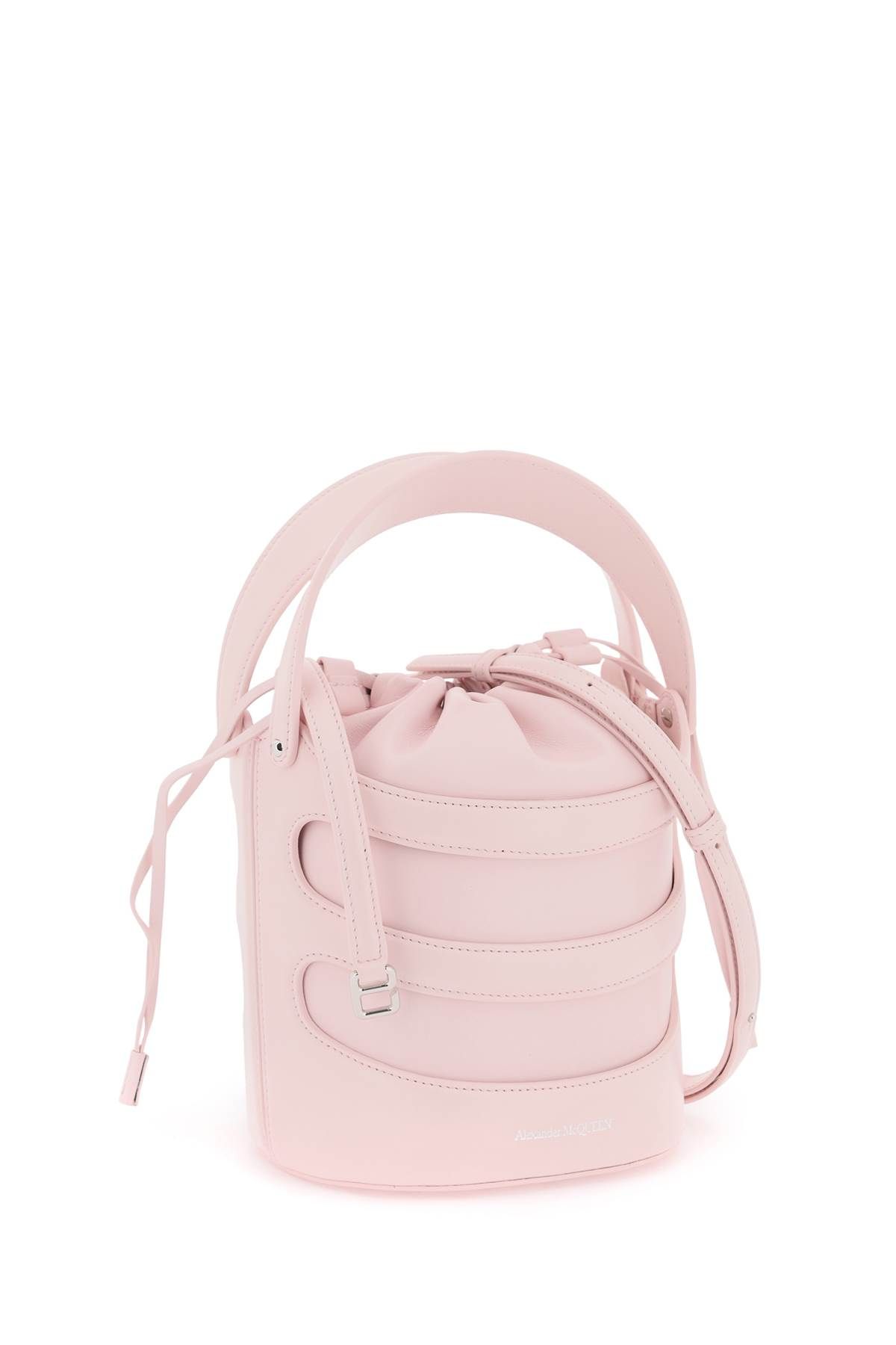Shop Alexander Mcqueen Bucket Bag By  The Rise Bucket Bag In Pink