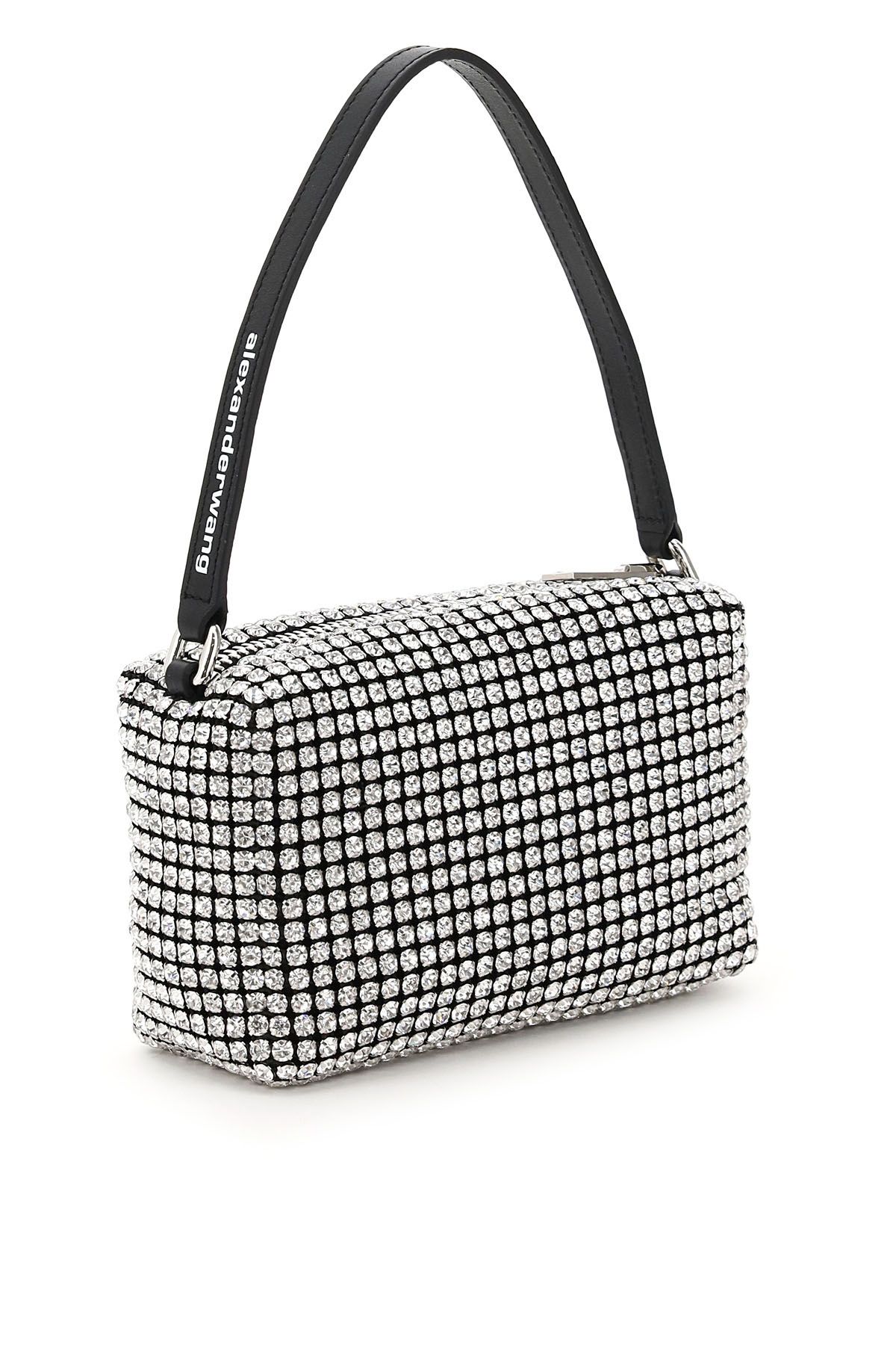 Shop Alexander Wang Heiress Handbag In White