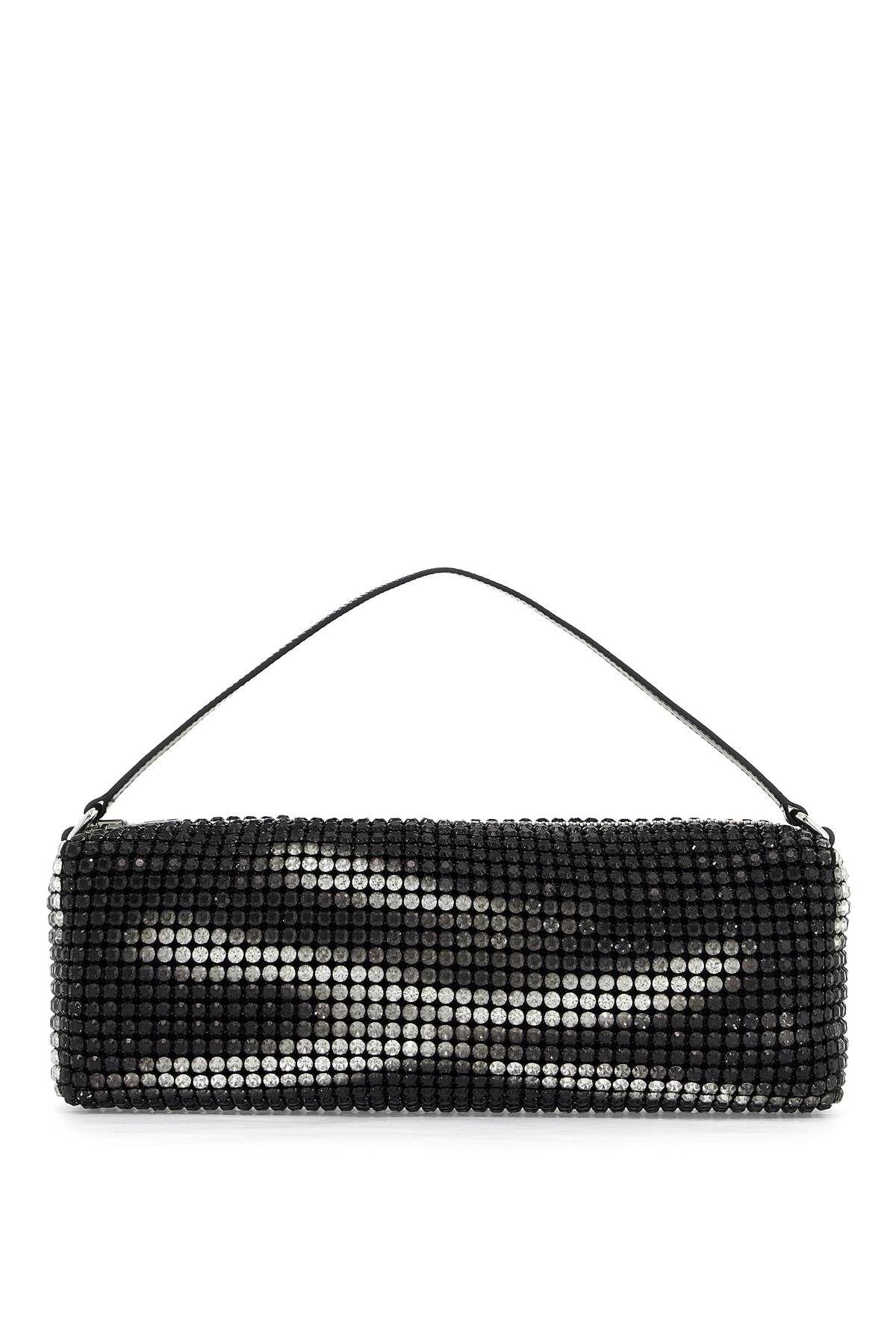 Shop Alexander Wang Rectangular Heiress Handbag In Black