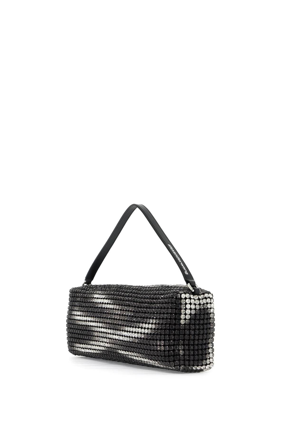 Shop Alexander Wang Rectangular Heiress Handbag In Black