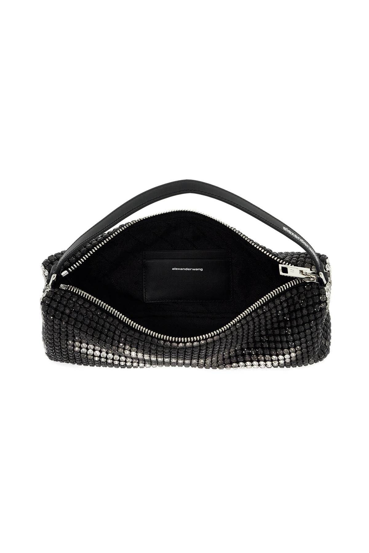 Shop Alexander Wang Rectangular Heiress Handbag In Black