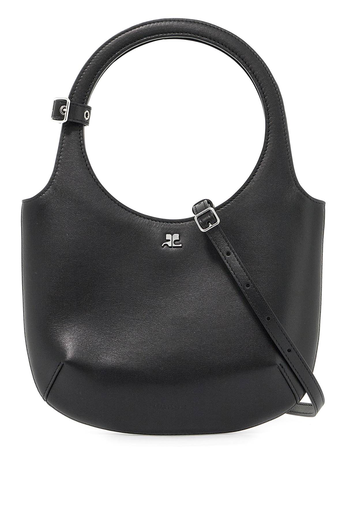 Shop Courrèges Cross\n\nholy Cross Handbag In Black