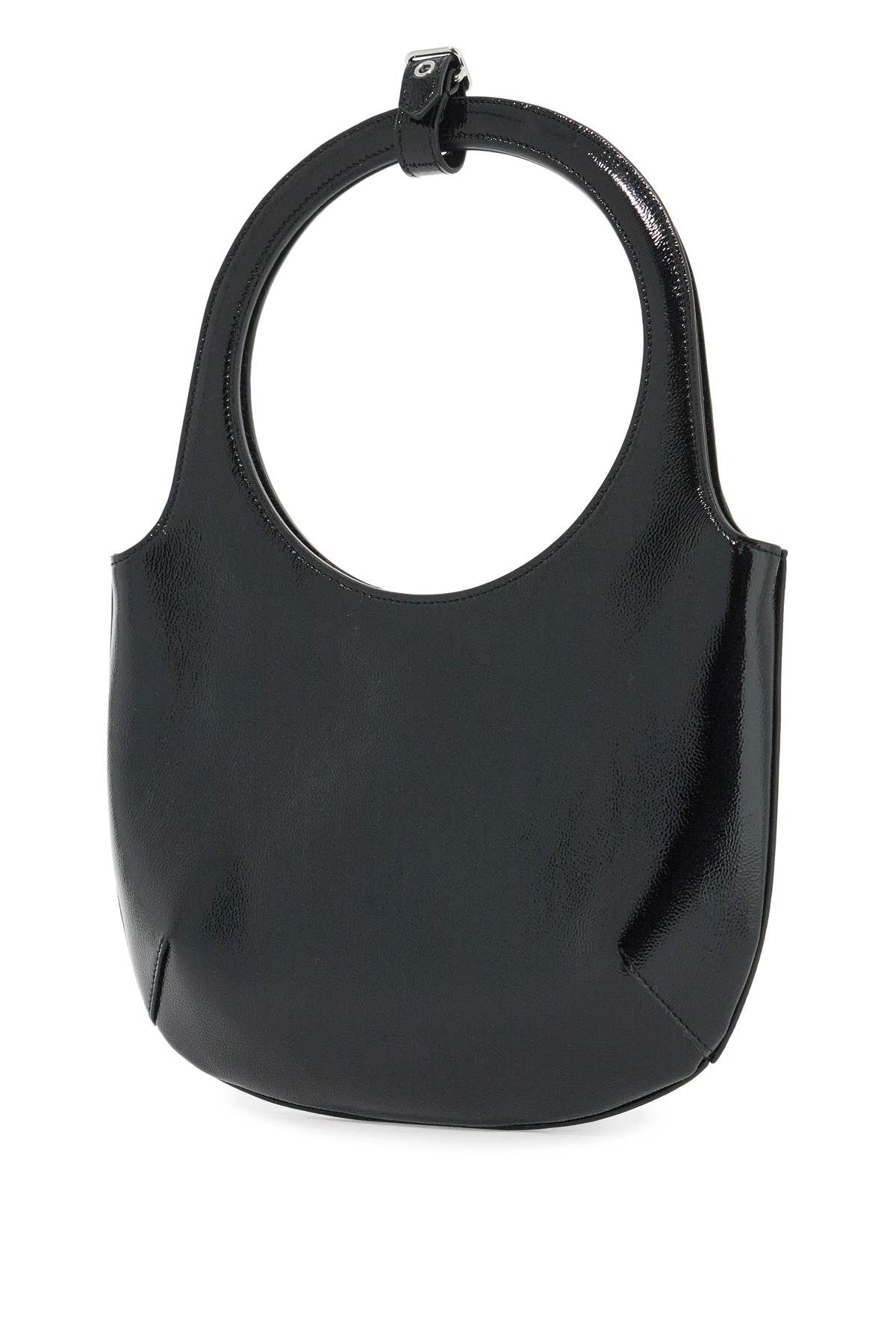 Shop Courrèges "handbag Holy In Naplack In Black