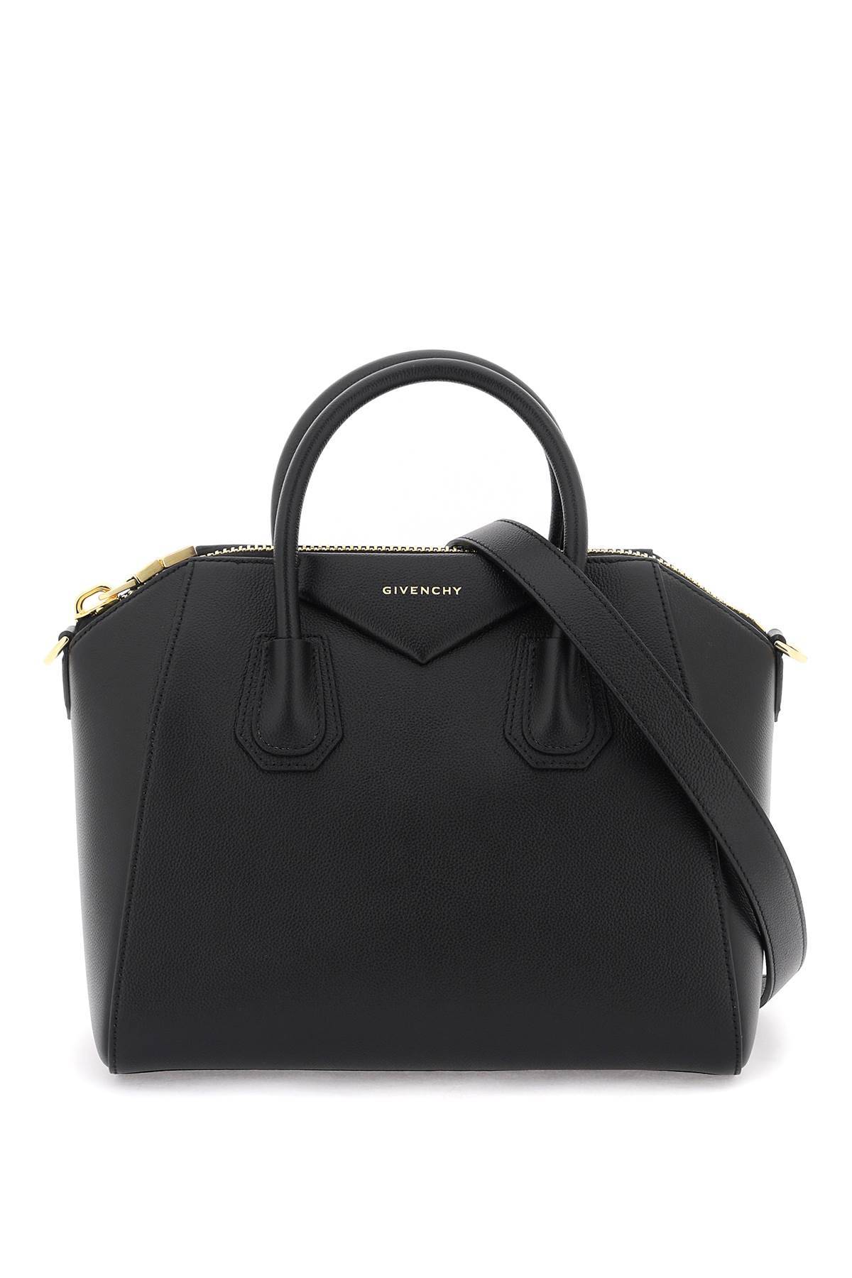 Givenchy Small 'antigona' Handbag In Black