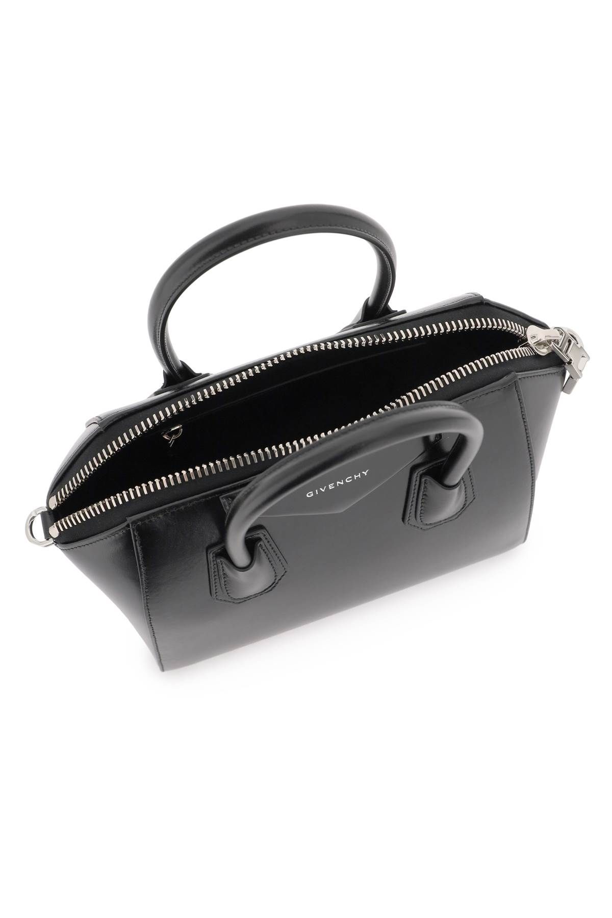 Shop Givenchy Antigona Small Bag In Black