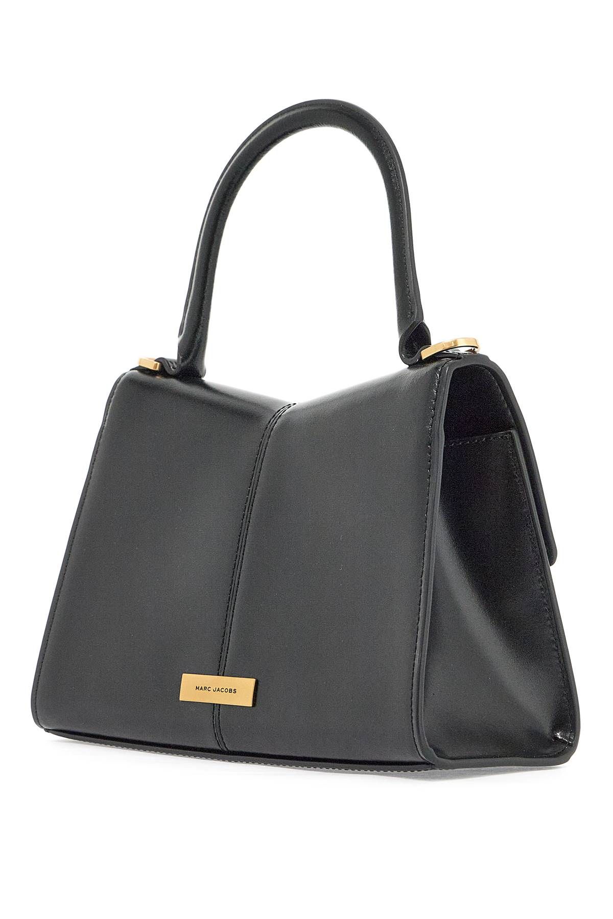 Shop Marc Jacobs The St. Marc Top Handle Handbag In Black