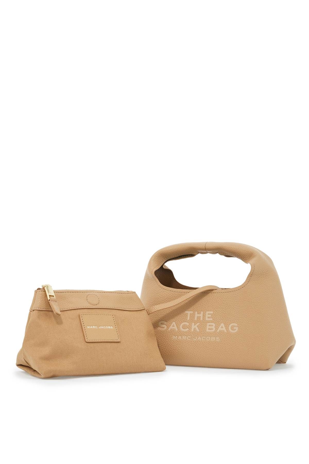 Shop Marc Jacobs The Mini Sack Bag In Beige