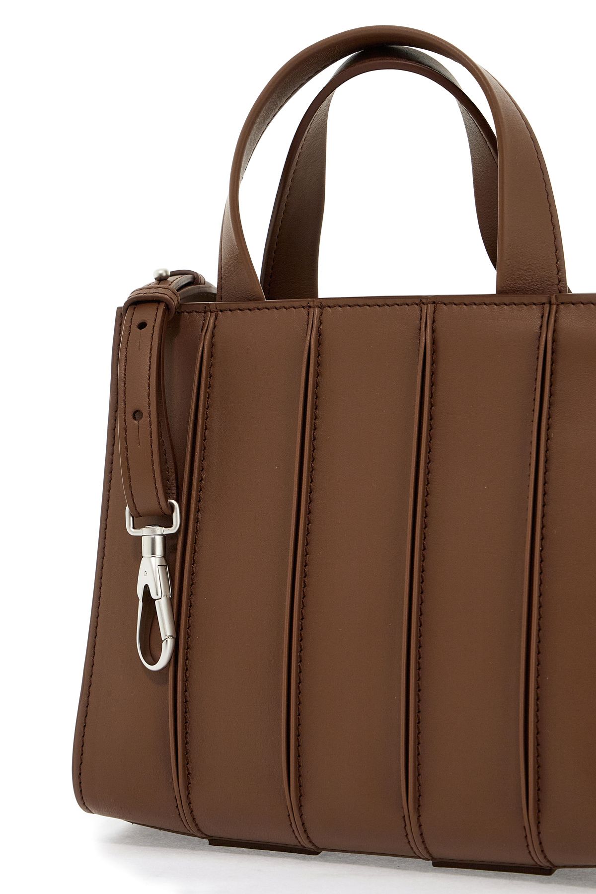 Shop Max Mara Small Whitney Handbag In Brown