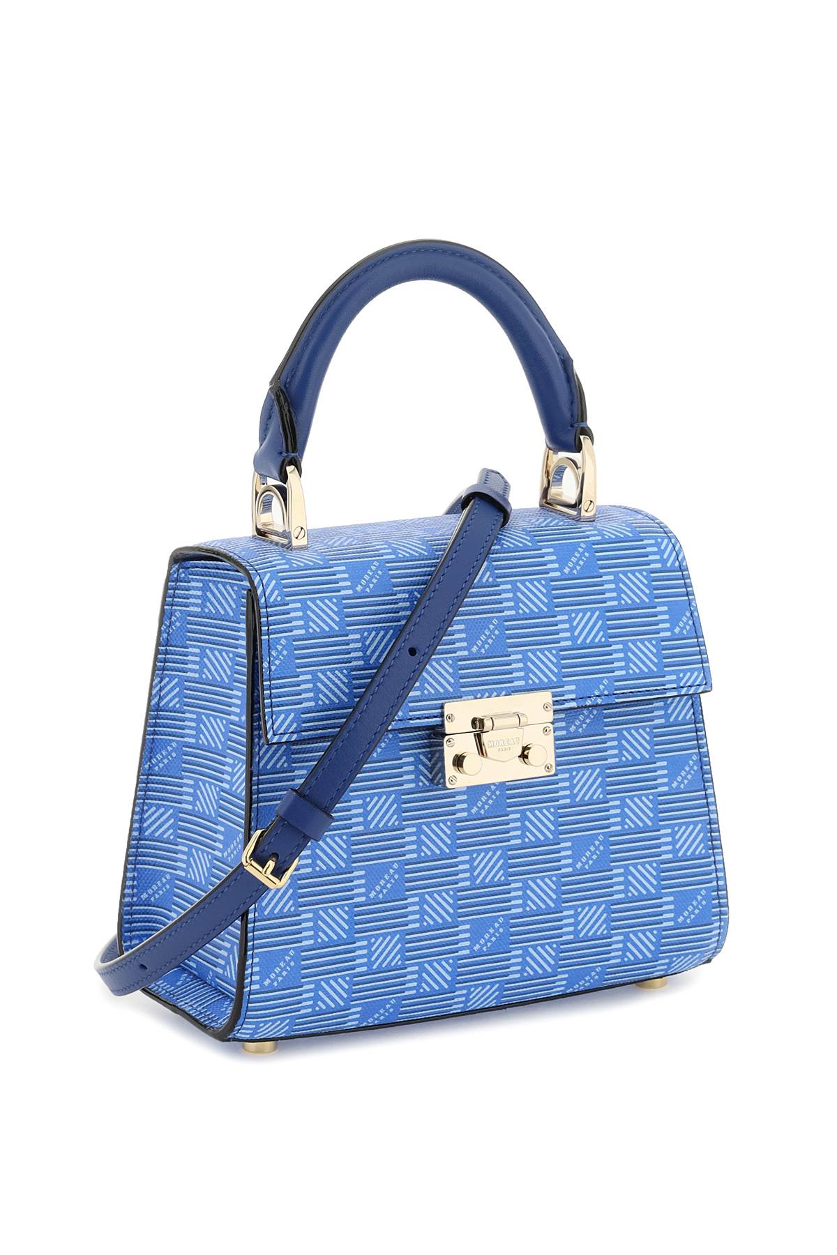 Shop Moreau Paris 'mune Bb' Handbag In Blue