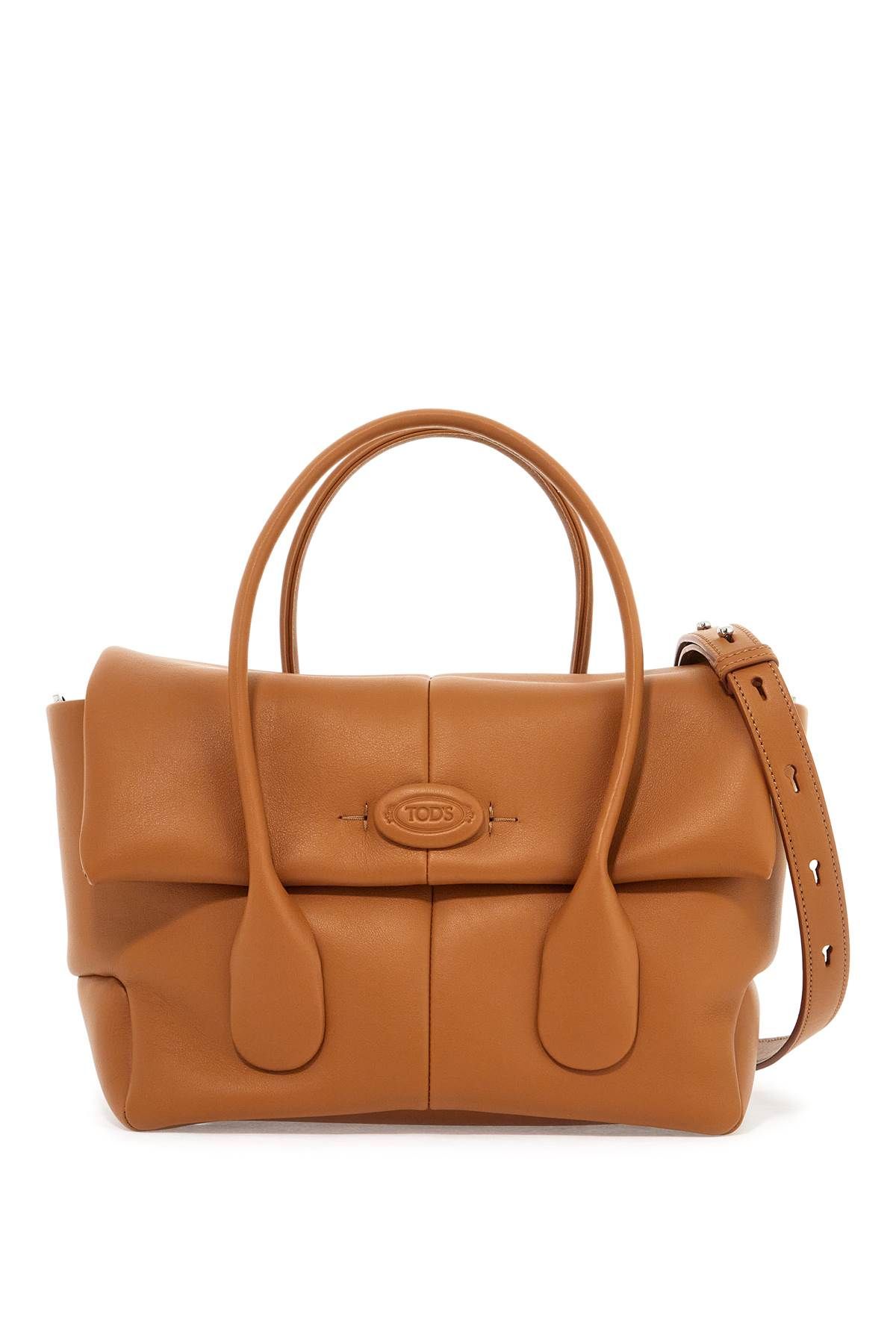 Shop Tod's Reverse Di Bag Handbag In Brown