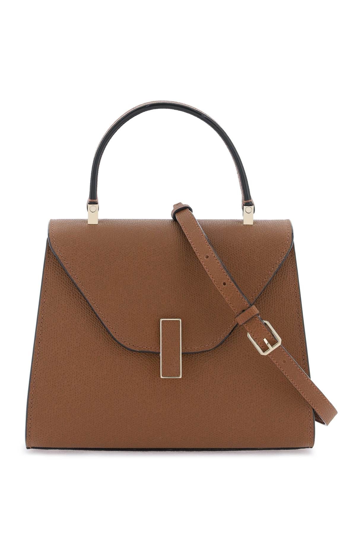 Valextra Iside Mini Handbag In Brown
