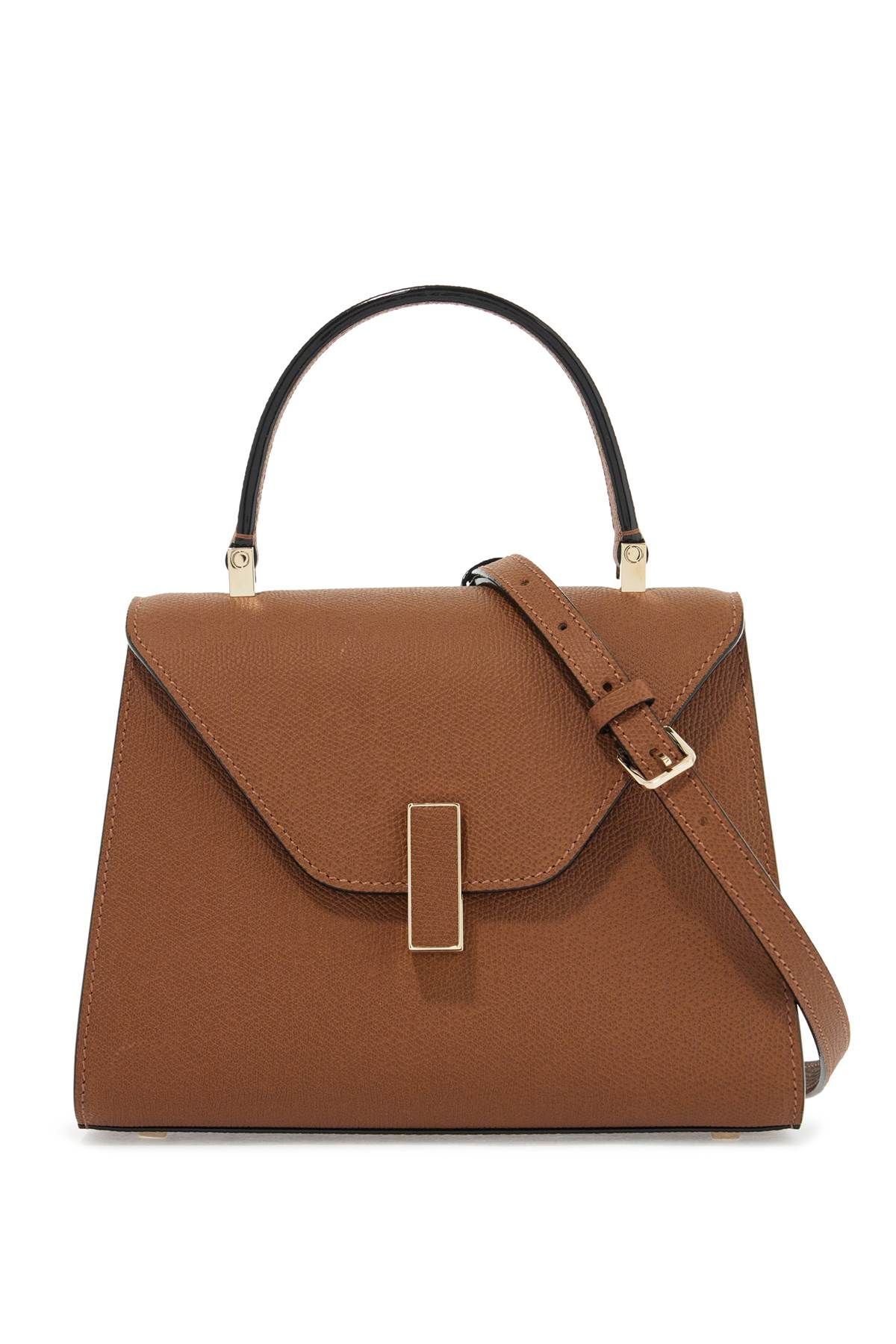 Shop Valextra Iside Mini Handbag In Brown