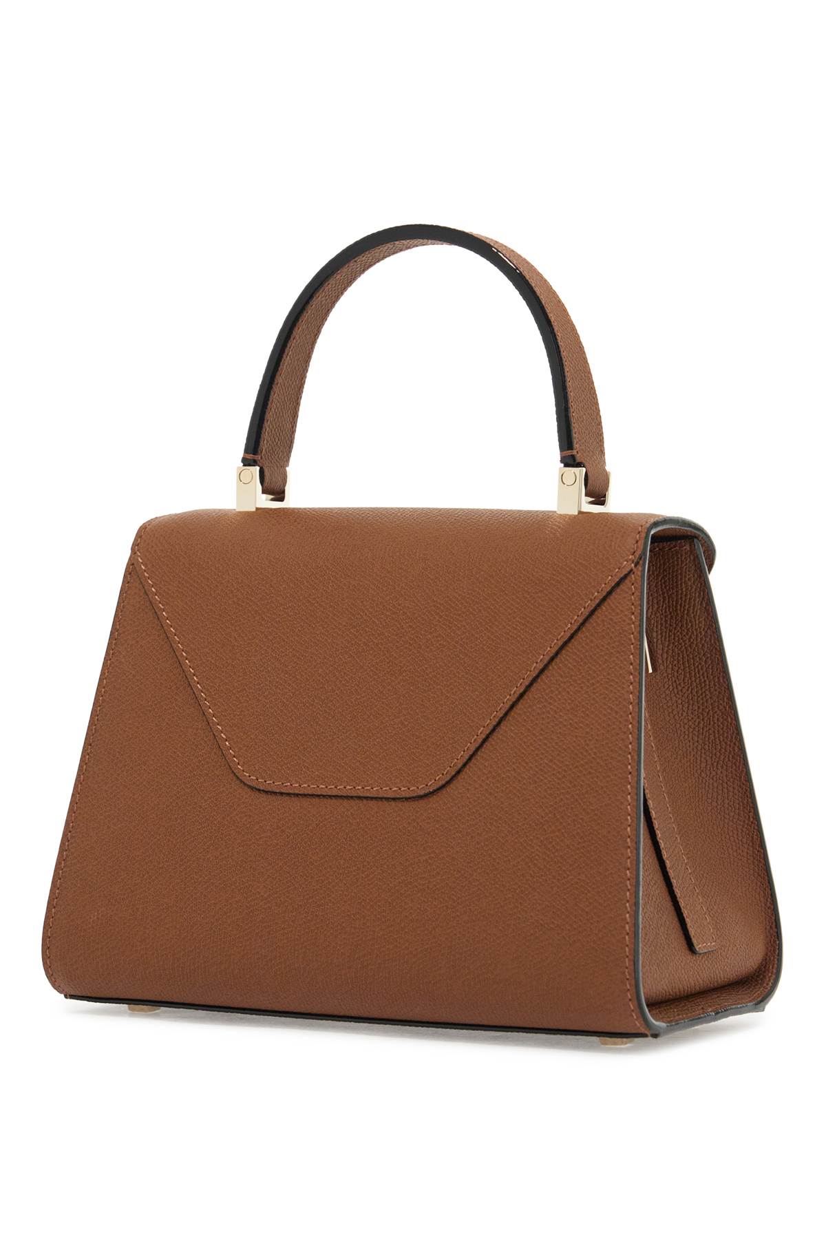 Shop Valextra Iside Mini Handbag In Brown