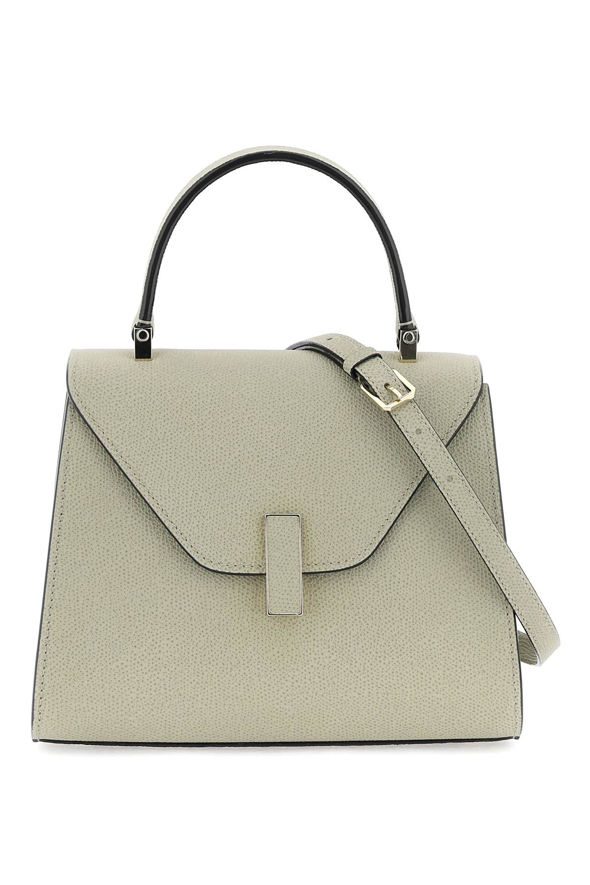 Valextra Iside Mini Handbag In Khaki