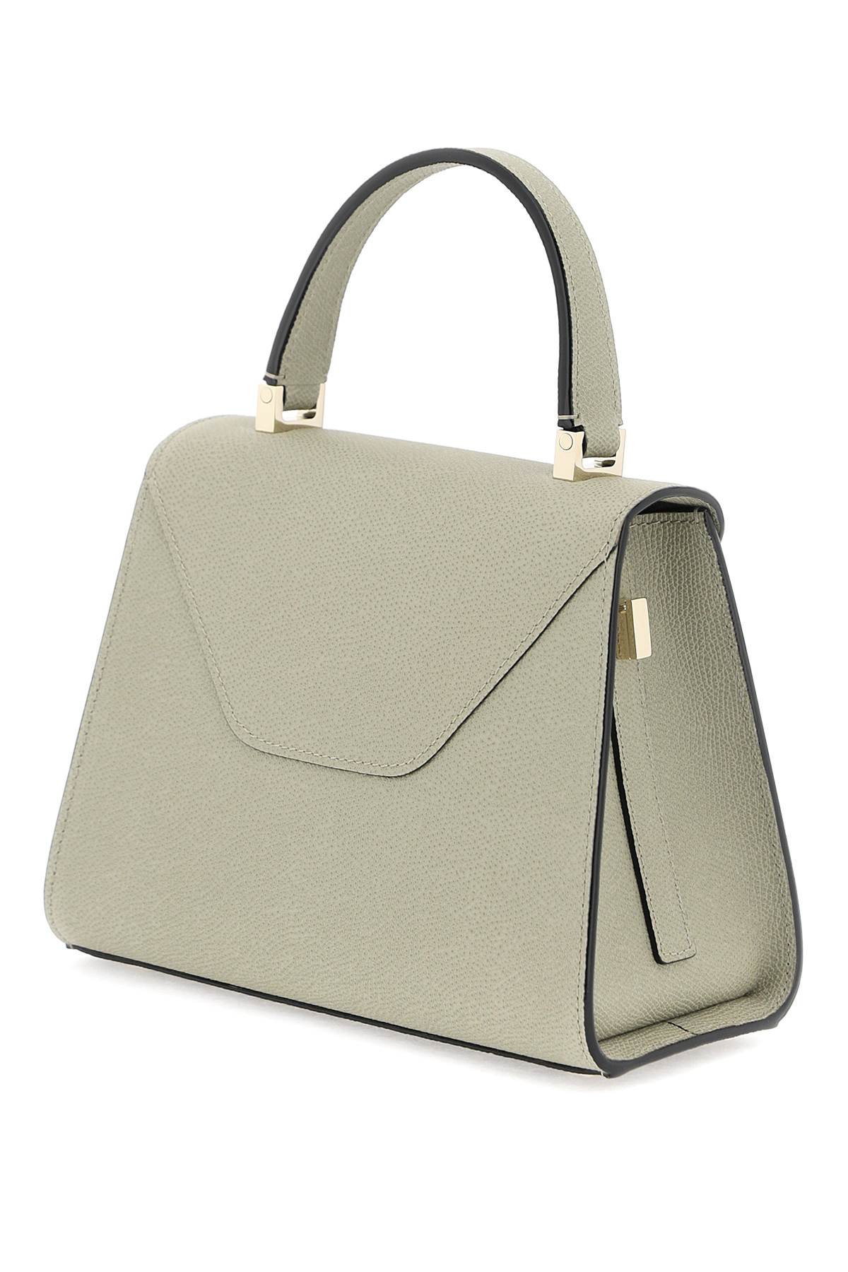 Shop Valextra Iside Mini Handbag In Khaki