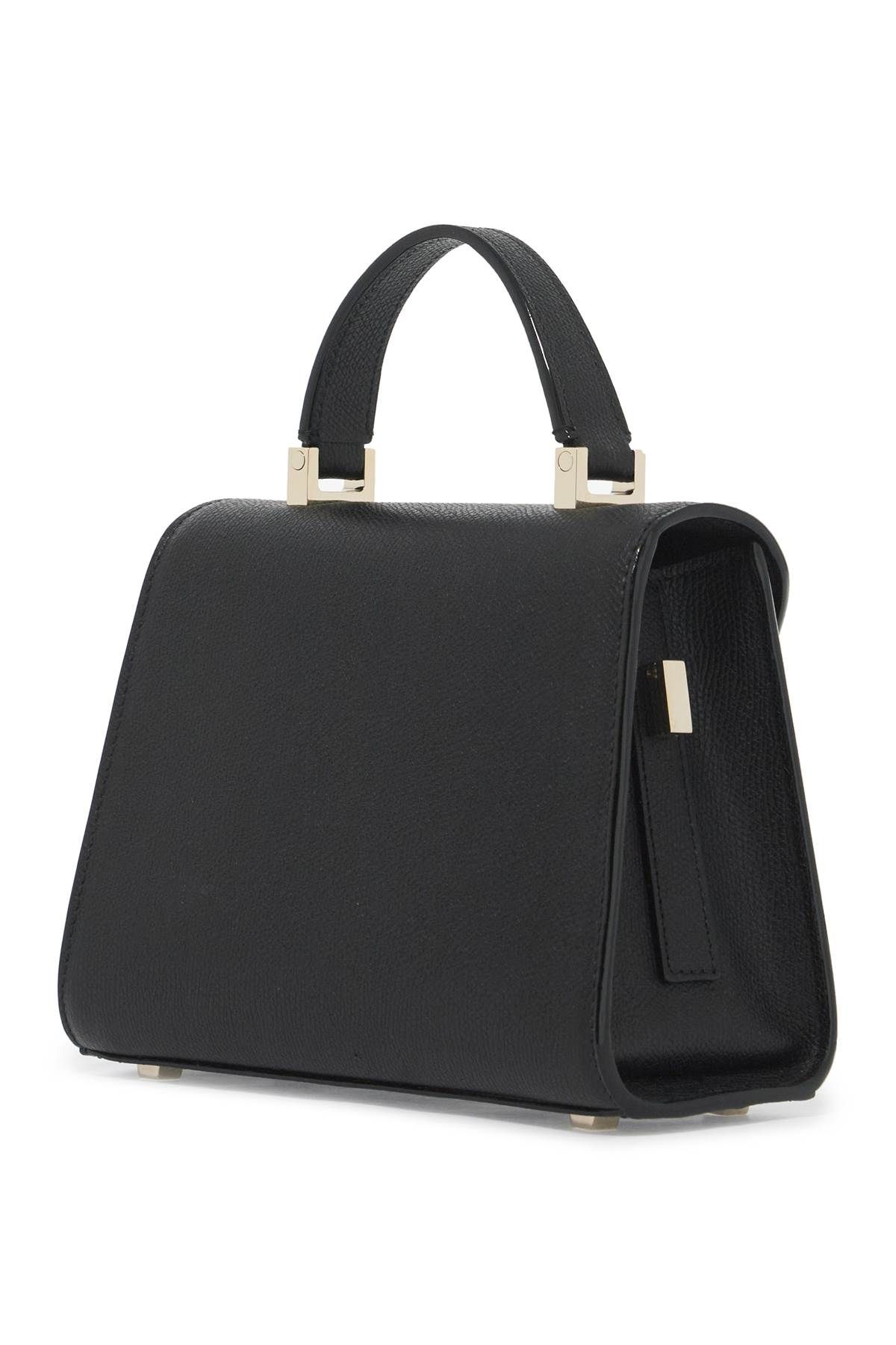 Shop Valextra Iside Micro Handbag In Black