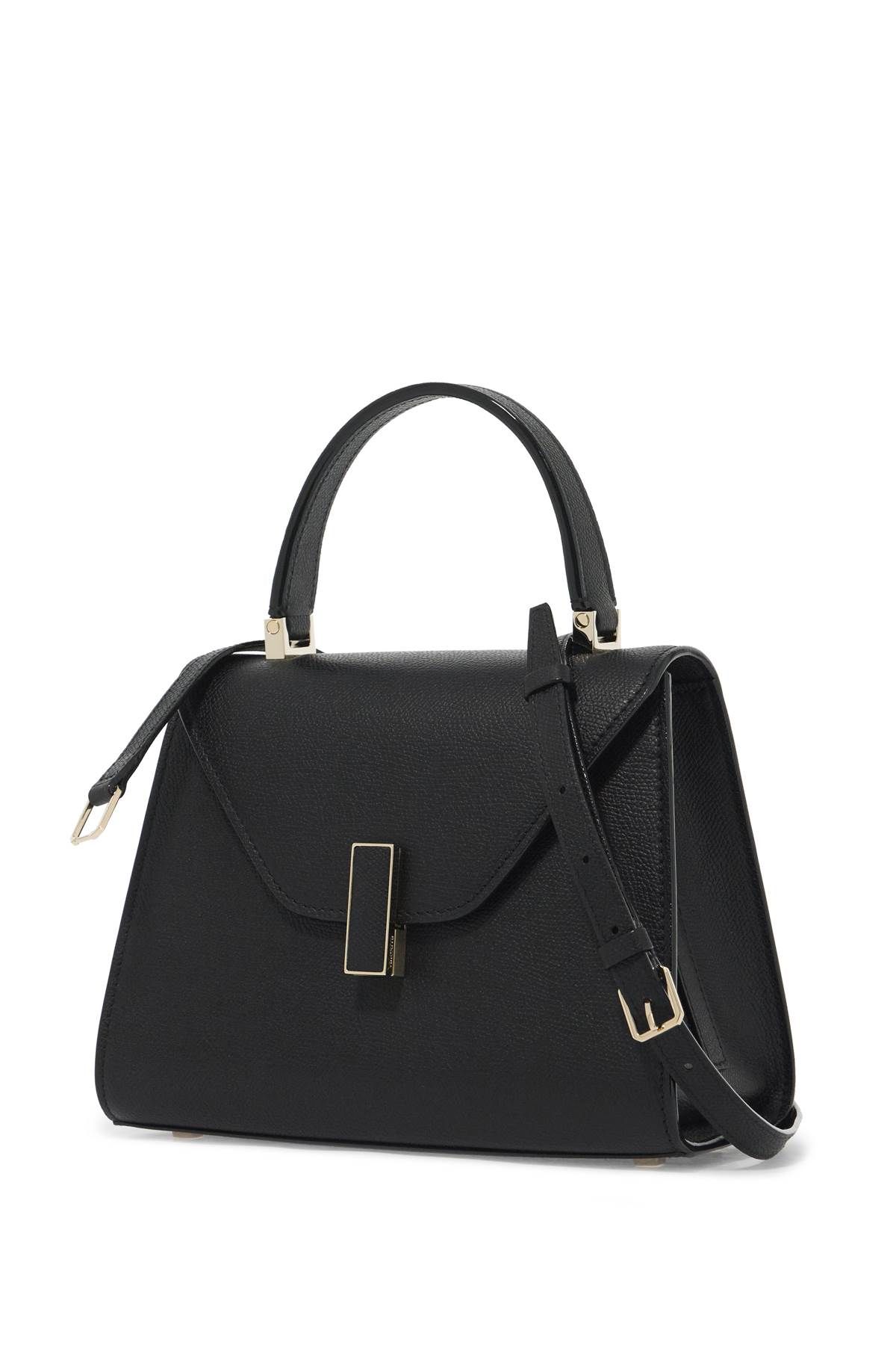 Shop Valextra Iside Mini Handbag In Black