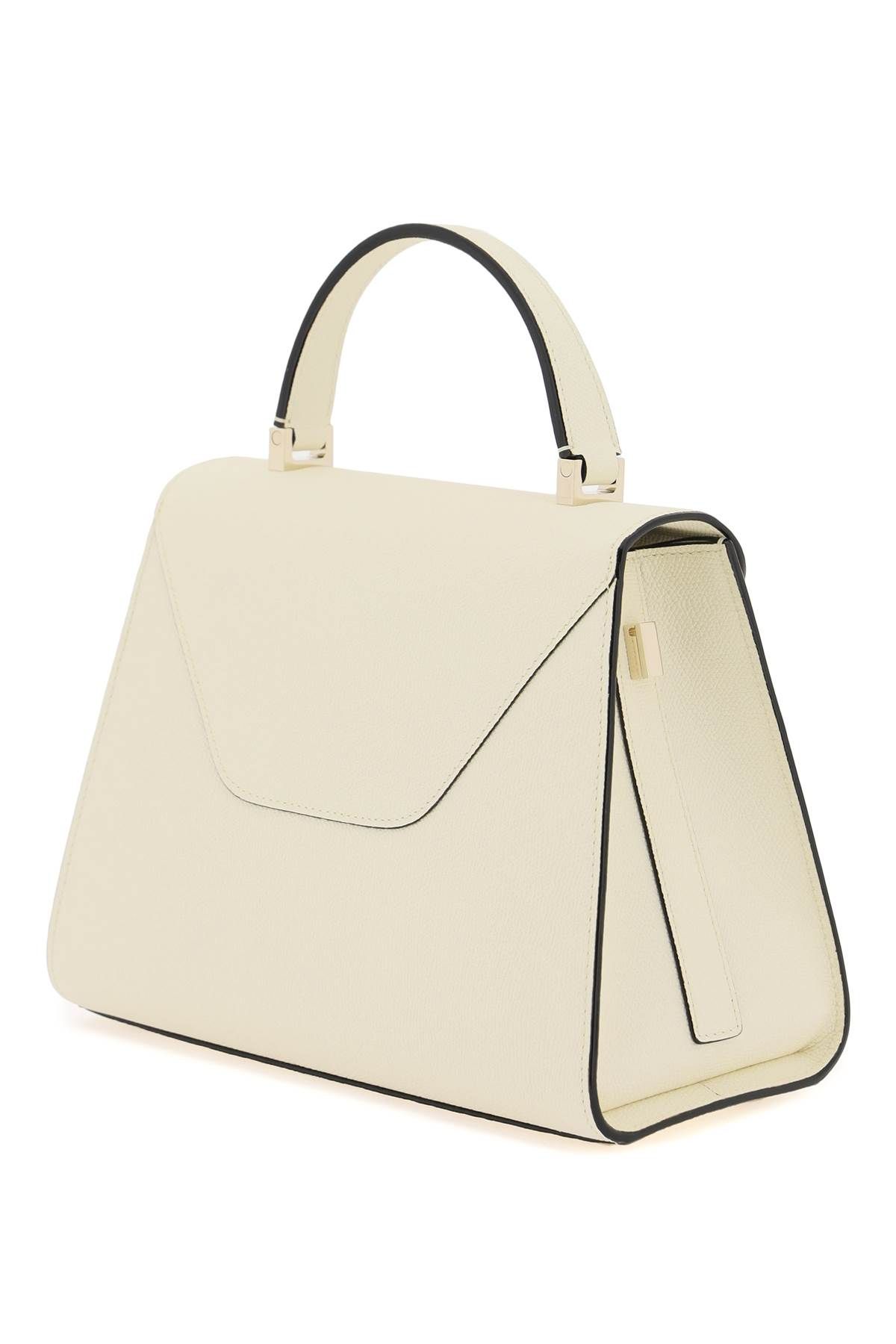 Shop Valextra Medium Iside Top Handle Bag In White
