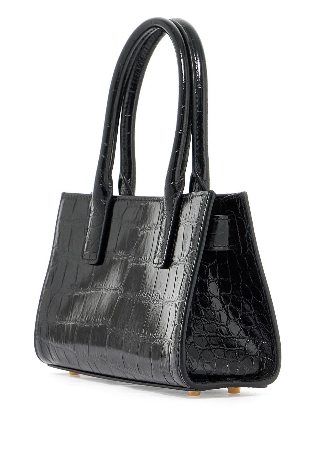 Shop Versace Medusa '95 Handbag In Black