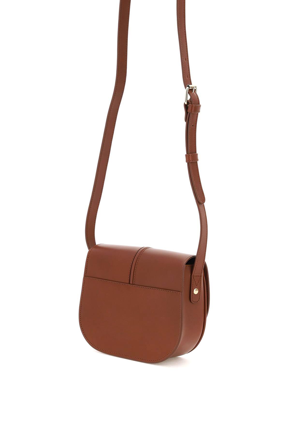 Shop Apc Betty Crossbody Bag In Brown