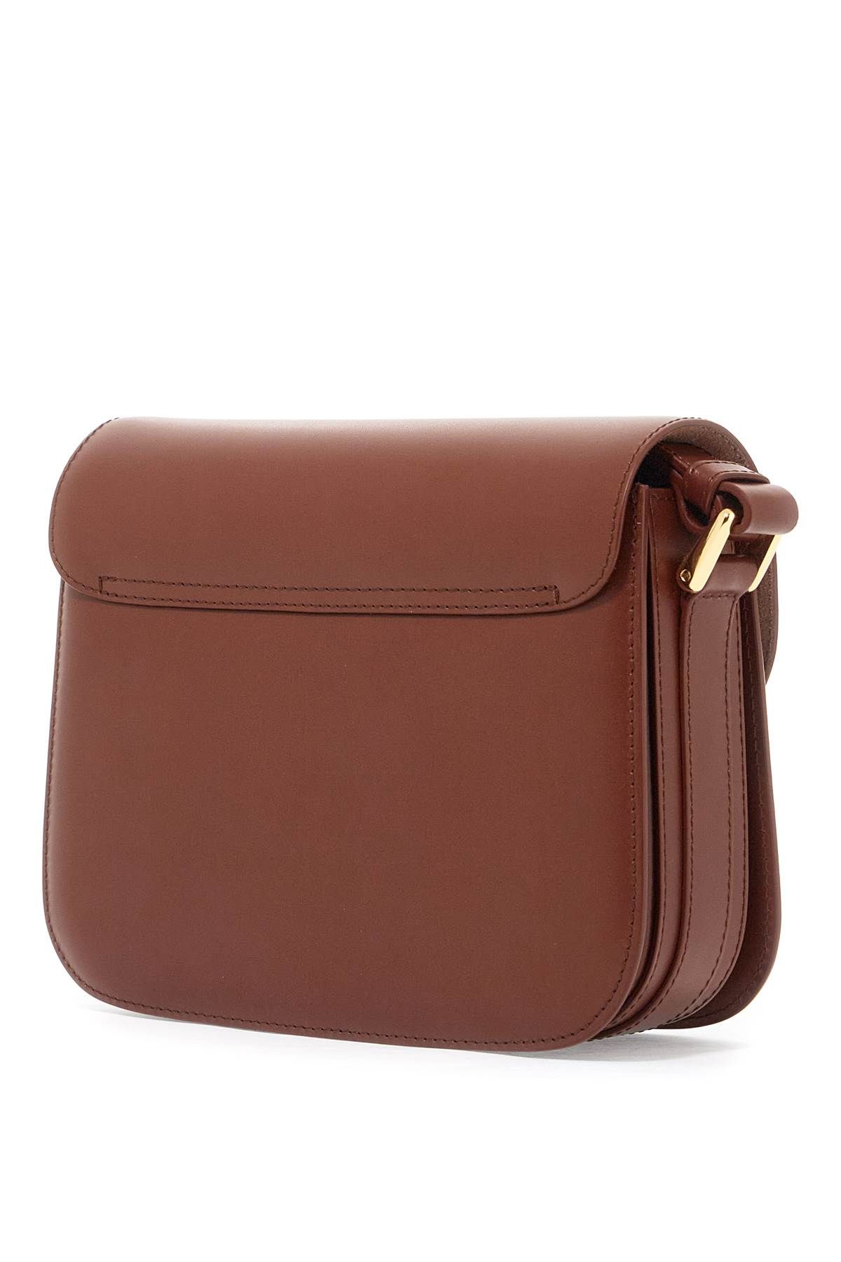 Shop Apc Grace Small Shoulder Bag In Brown