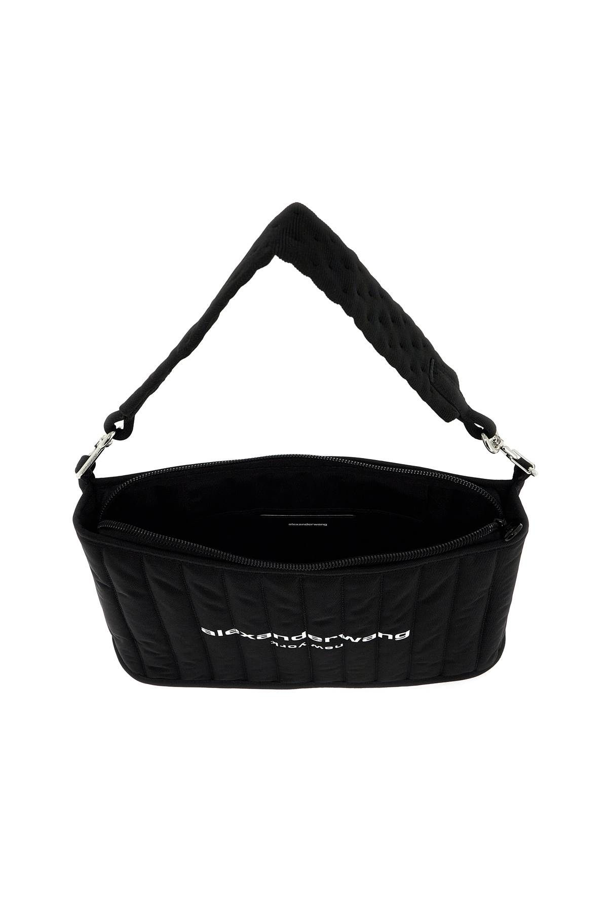 Shop Alexander Wang Elite Tech Nylon Shoulder Bag In Black