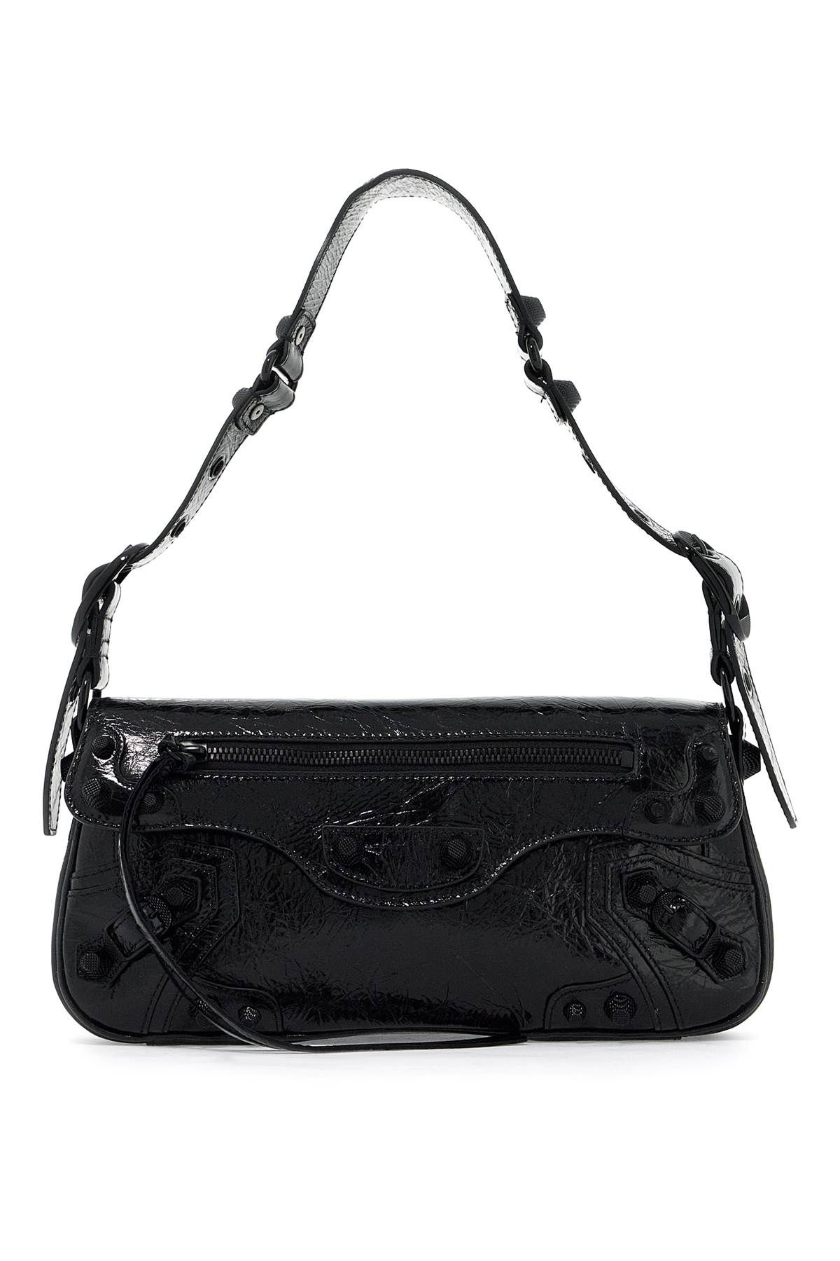 Shop Balenciaga Atchel Bag By Le Cagole Shoulder In Black