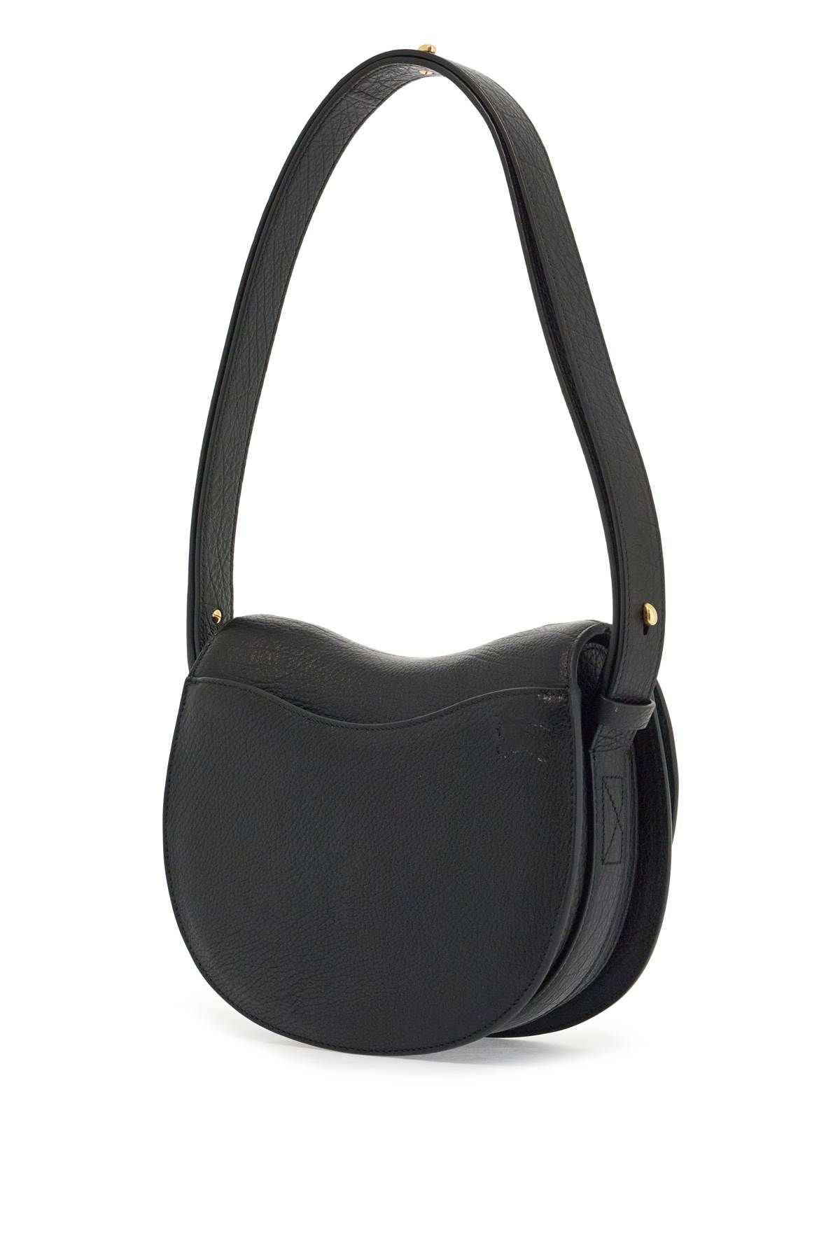 Shop Burberry Small Rocking Horse Shoulder Bag In Black