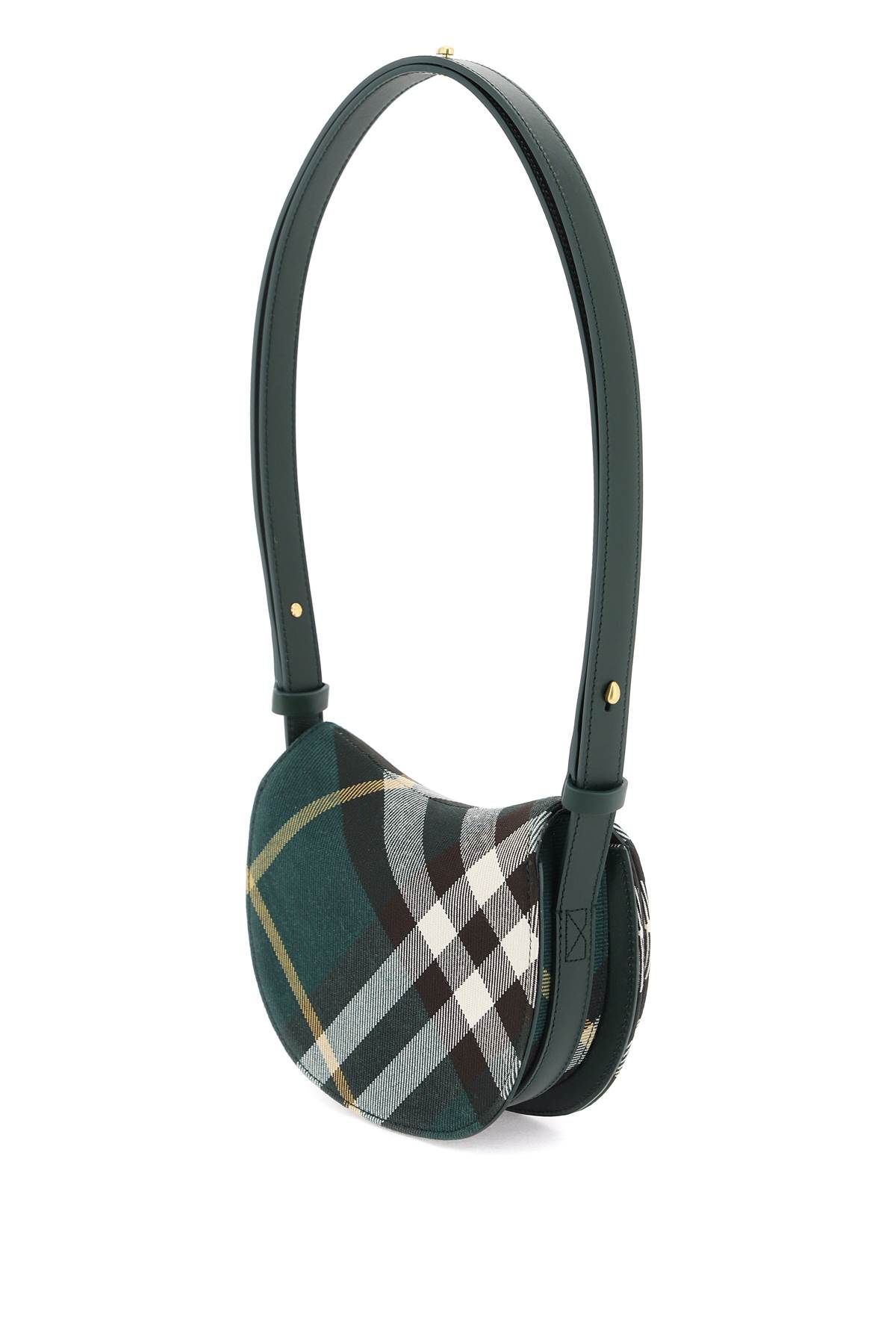 Shop Burberry Rocking Horse Mini Shoulder Bag In Green