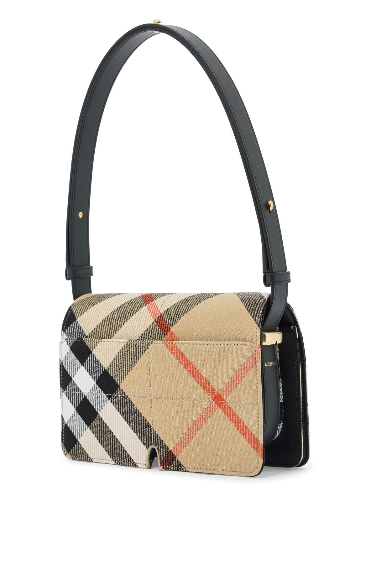 Shop Burberry 'snip Shoulder Bag' In Beige