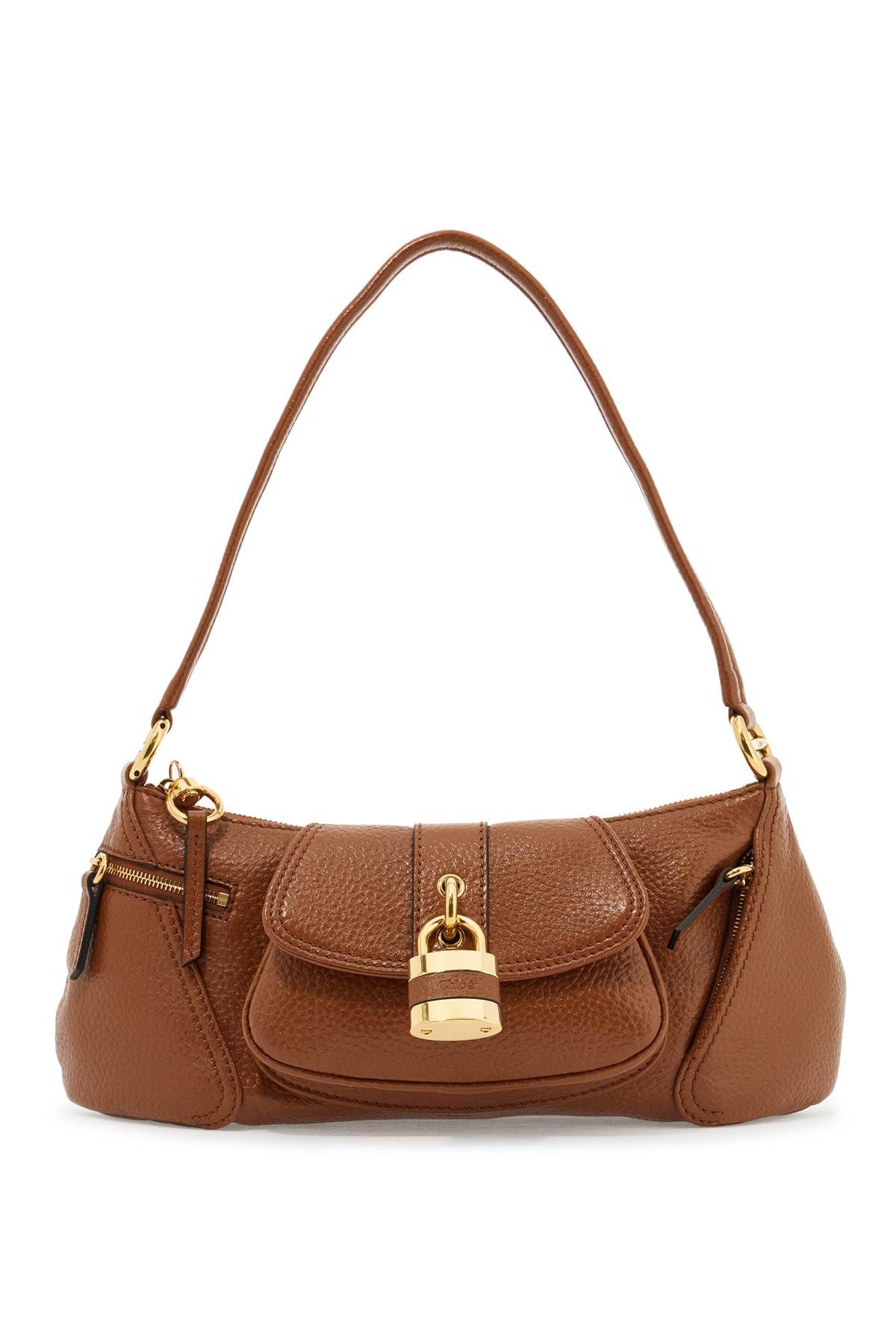 Chloé Leather Shoulder Bag 99 In Brown