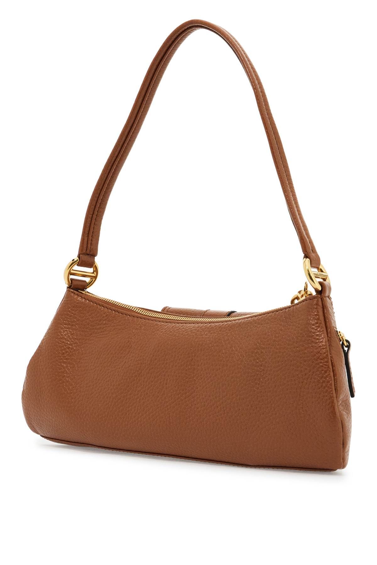 Shop Chloé Leather Shoulder Bag 99 In Brown