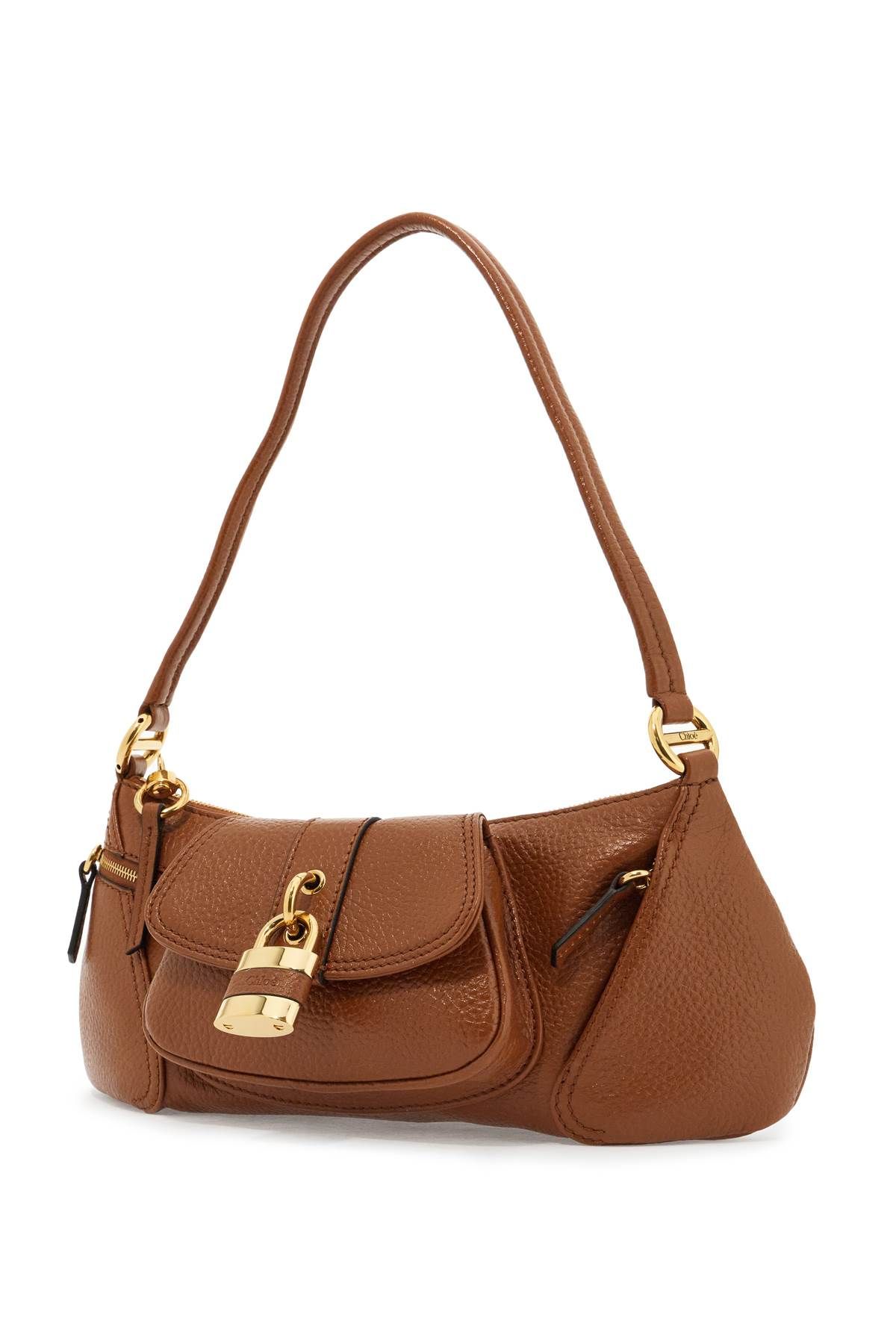 Shop Chloé Leather Shoulder Bag 99 In Brown