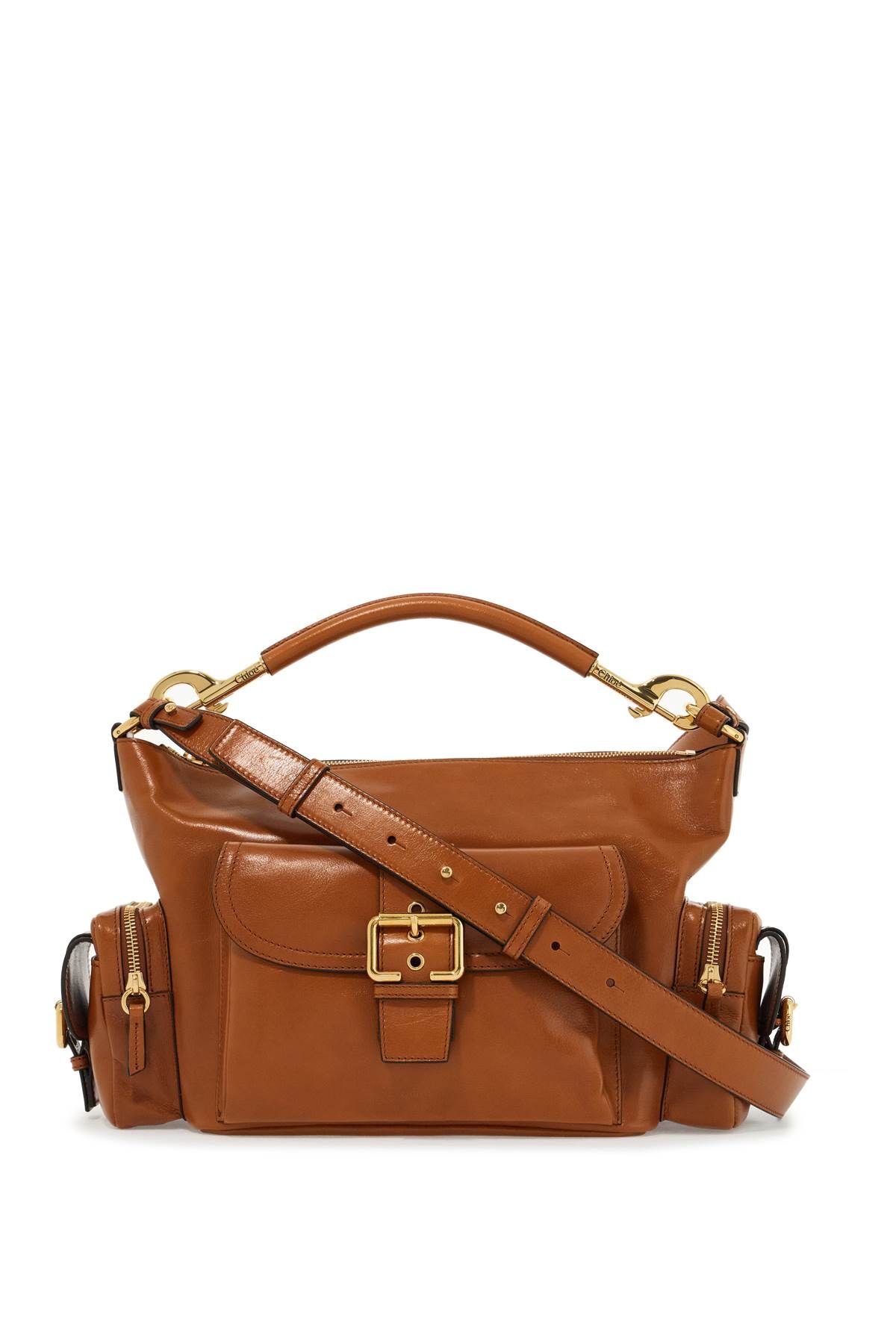 Shop Chloé 'media Camera Bag For In Brown