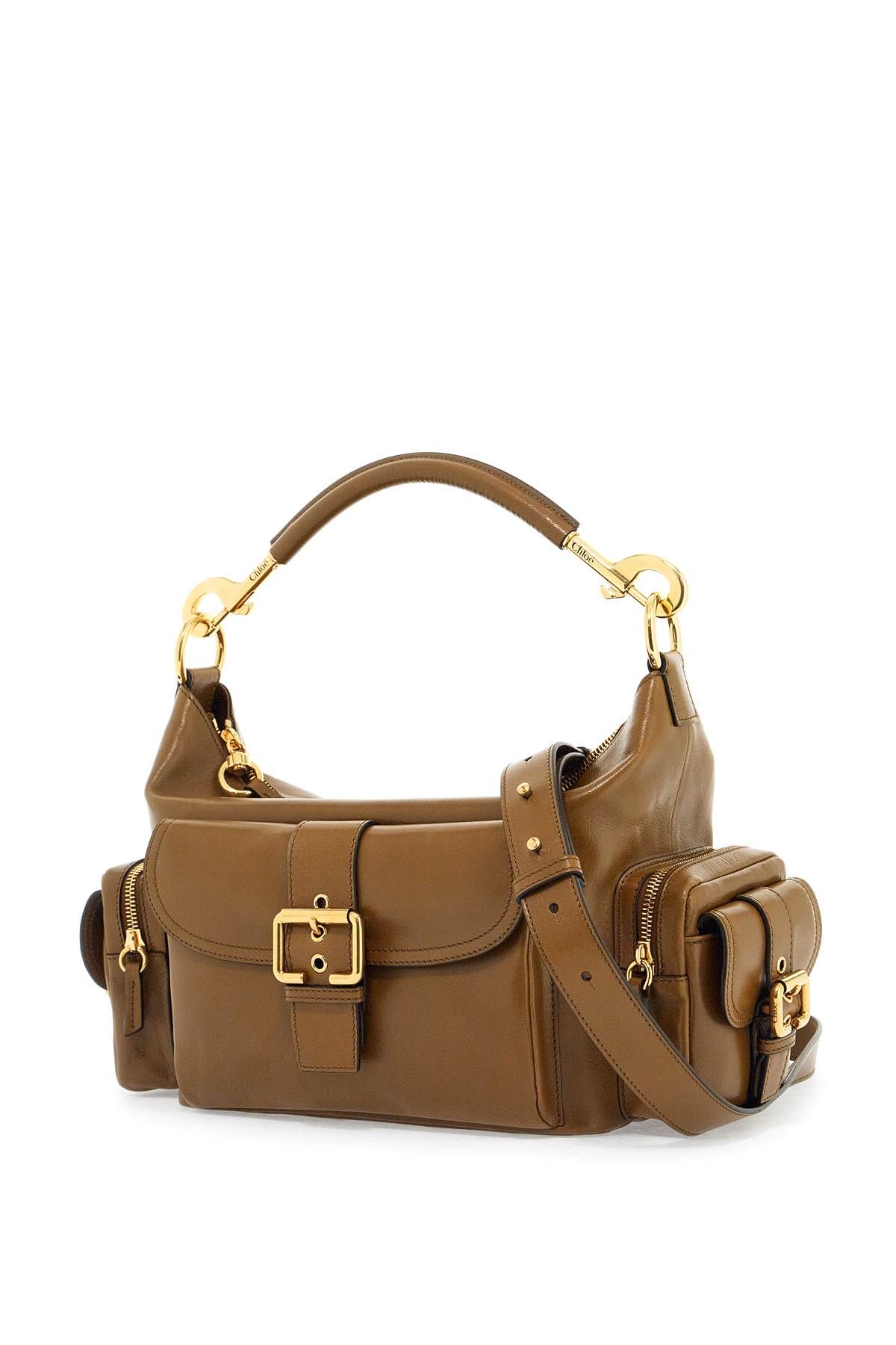 Shop Chloé 'media Camera Bag For In Khaki