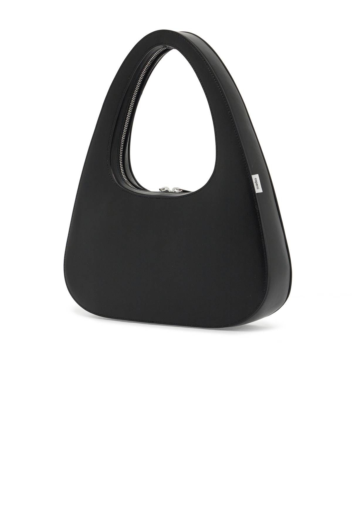 Shop Coperni Hobo Baguette Swipe In Black