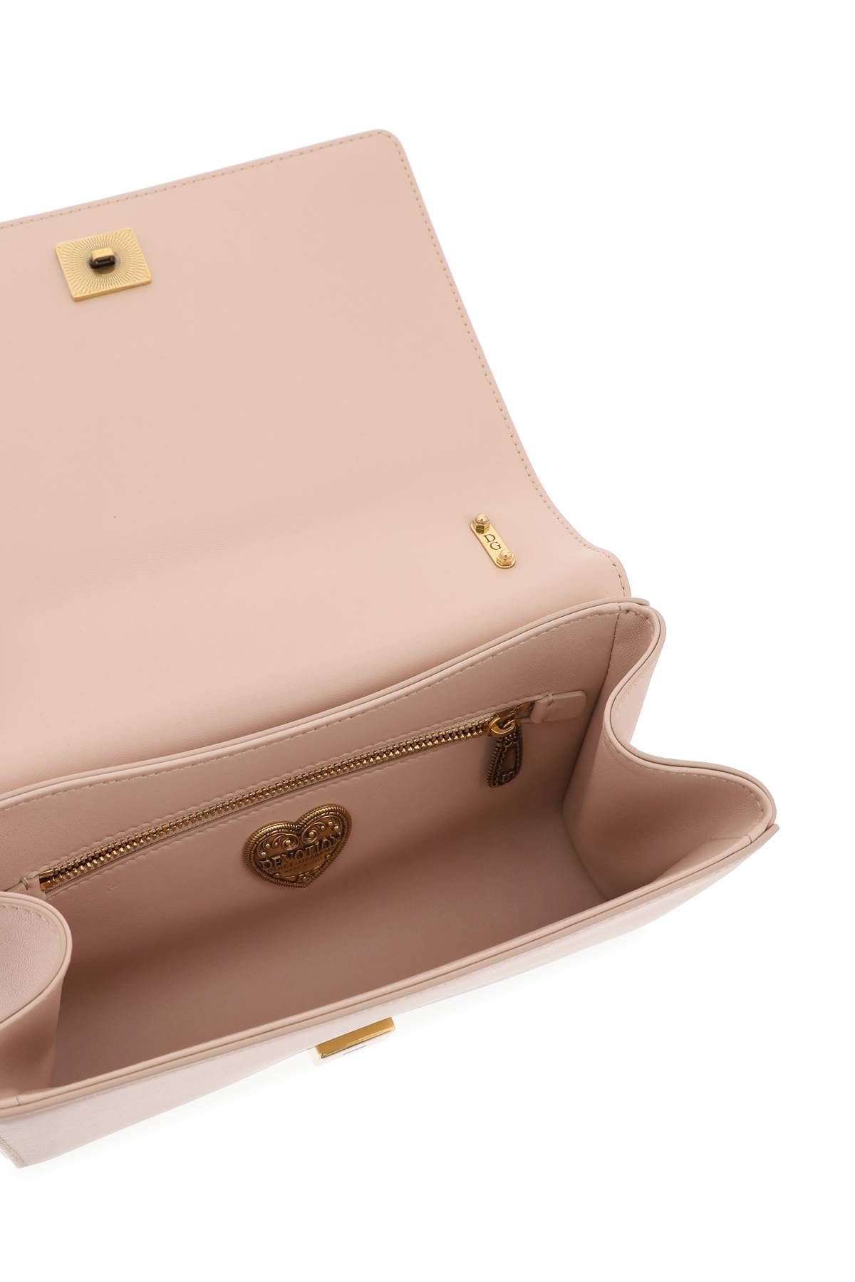 Shop Dolce & Gabbana Devotion Medium Bag In Pink