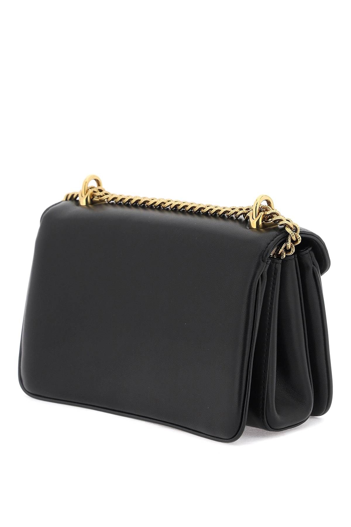 Shop Dolce & Gabbana Devotion Shoulder Bag In Black