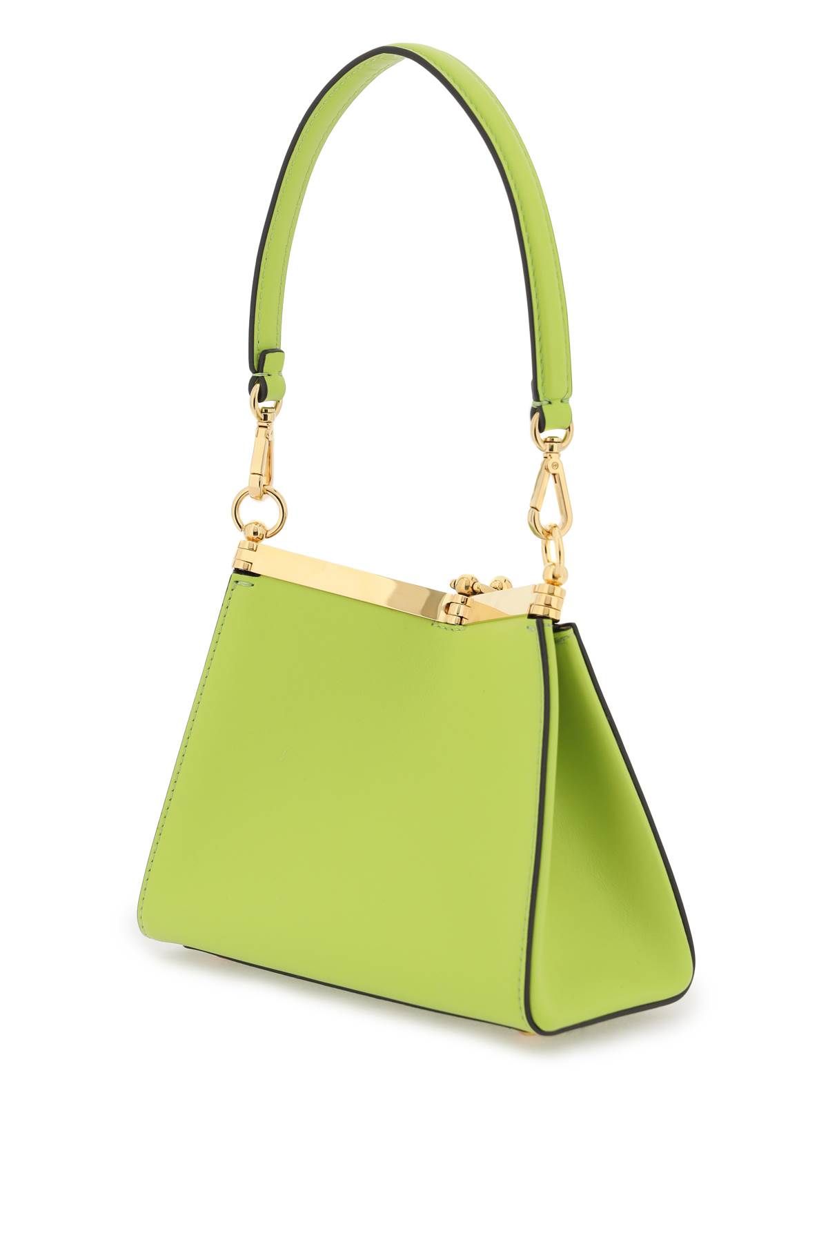 Shop Etro 'vela' Mini Bag In Green
