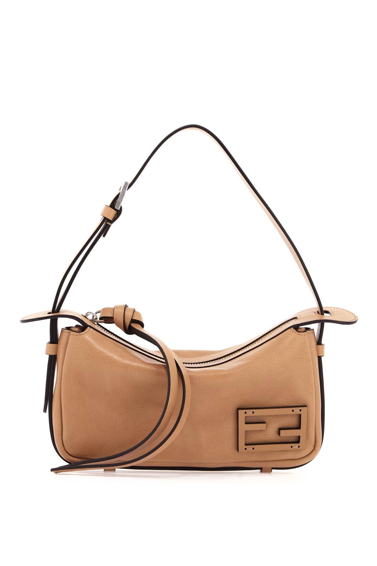 Shop Fendi Simply Mini Bag In Beige