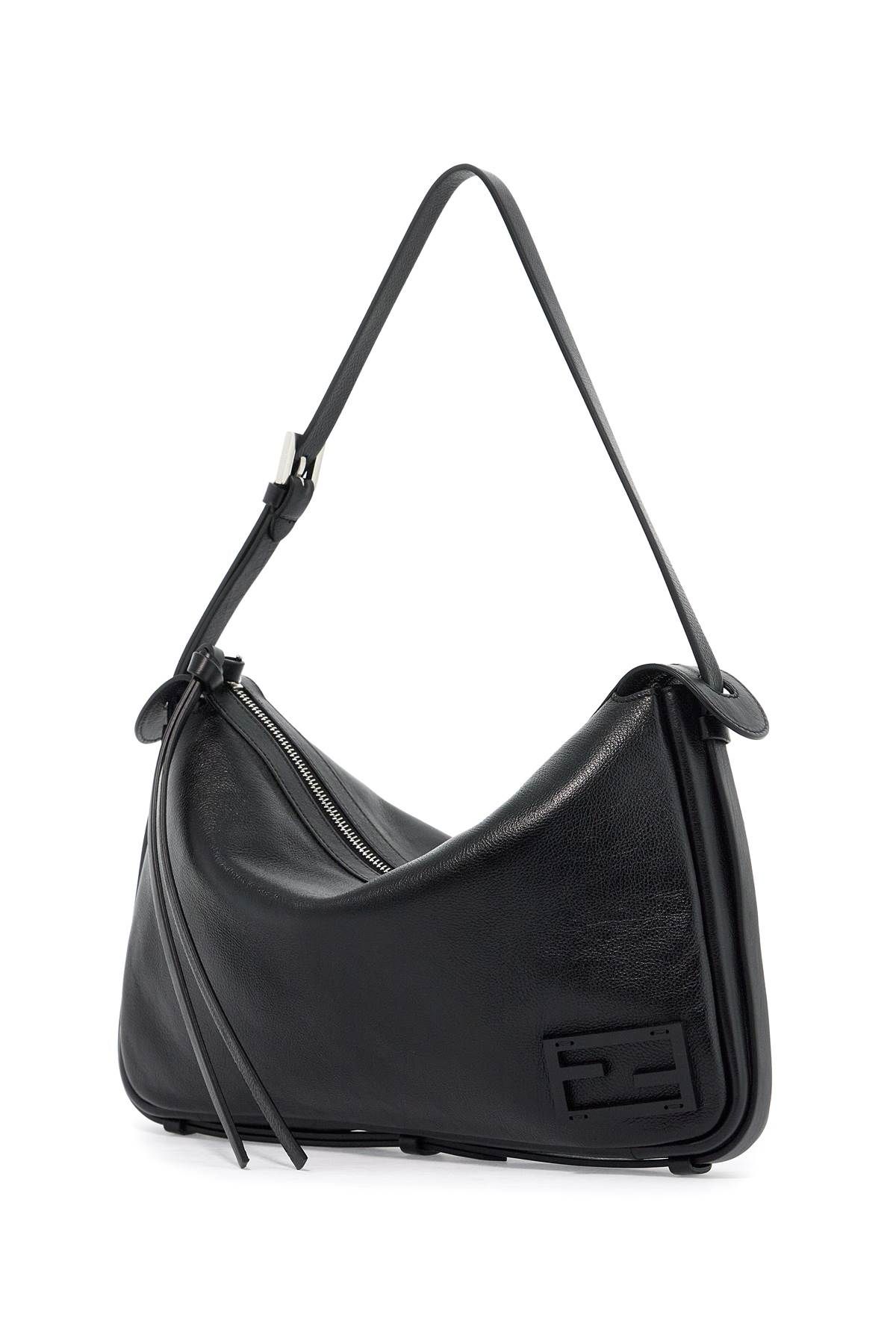 Shop Fendi 'simply  Medium Shoulder Bag' In Black